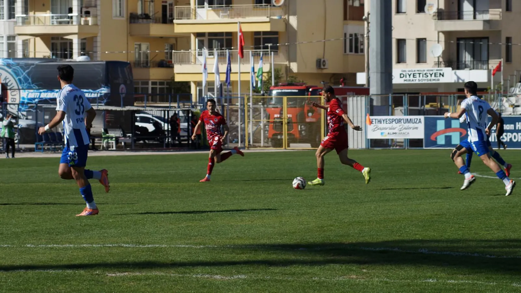Fethiye'de Maç Başladığı Gibi Bitti: 0-0