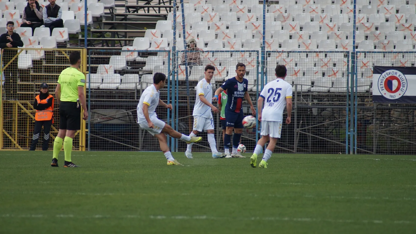 Fethiyespor evinde mağlup oldu: 0-1