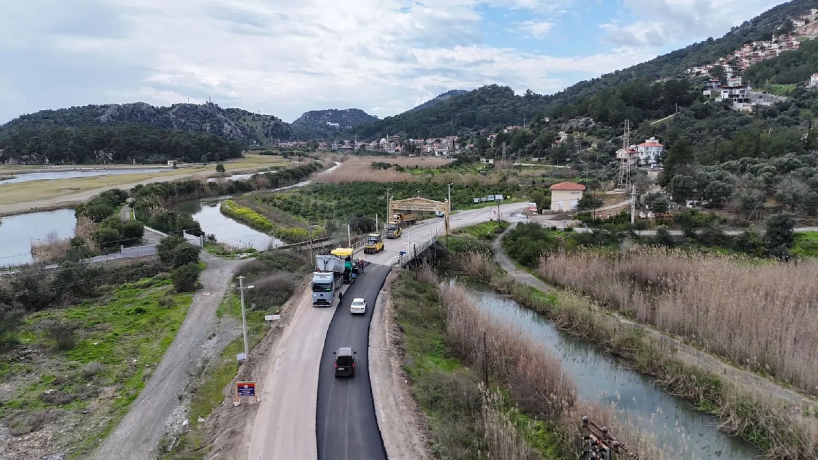 Büyükşehir 2 Yılda Muğla-Bursa Mesafesi Kadar Yol Yaptı