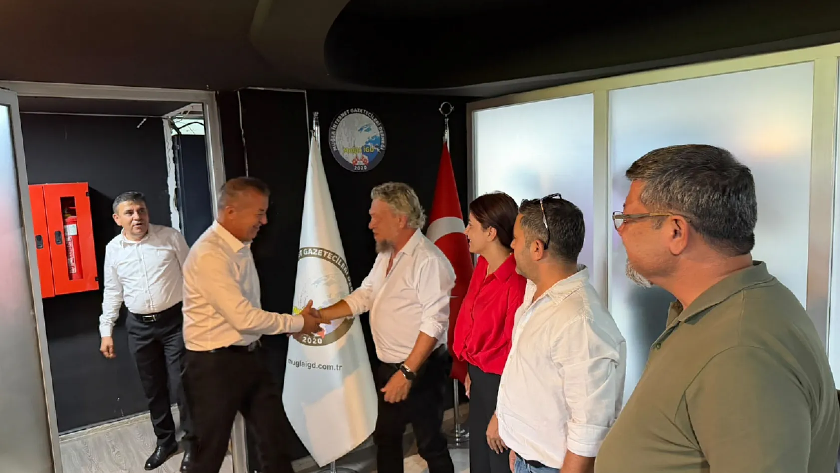 Kemal Hıra ve ekibinden Dörtlü Masa'ya ziyaret