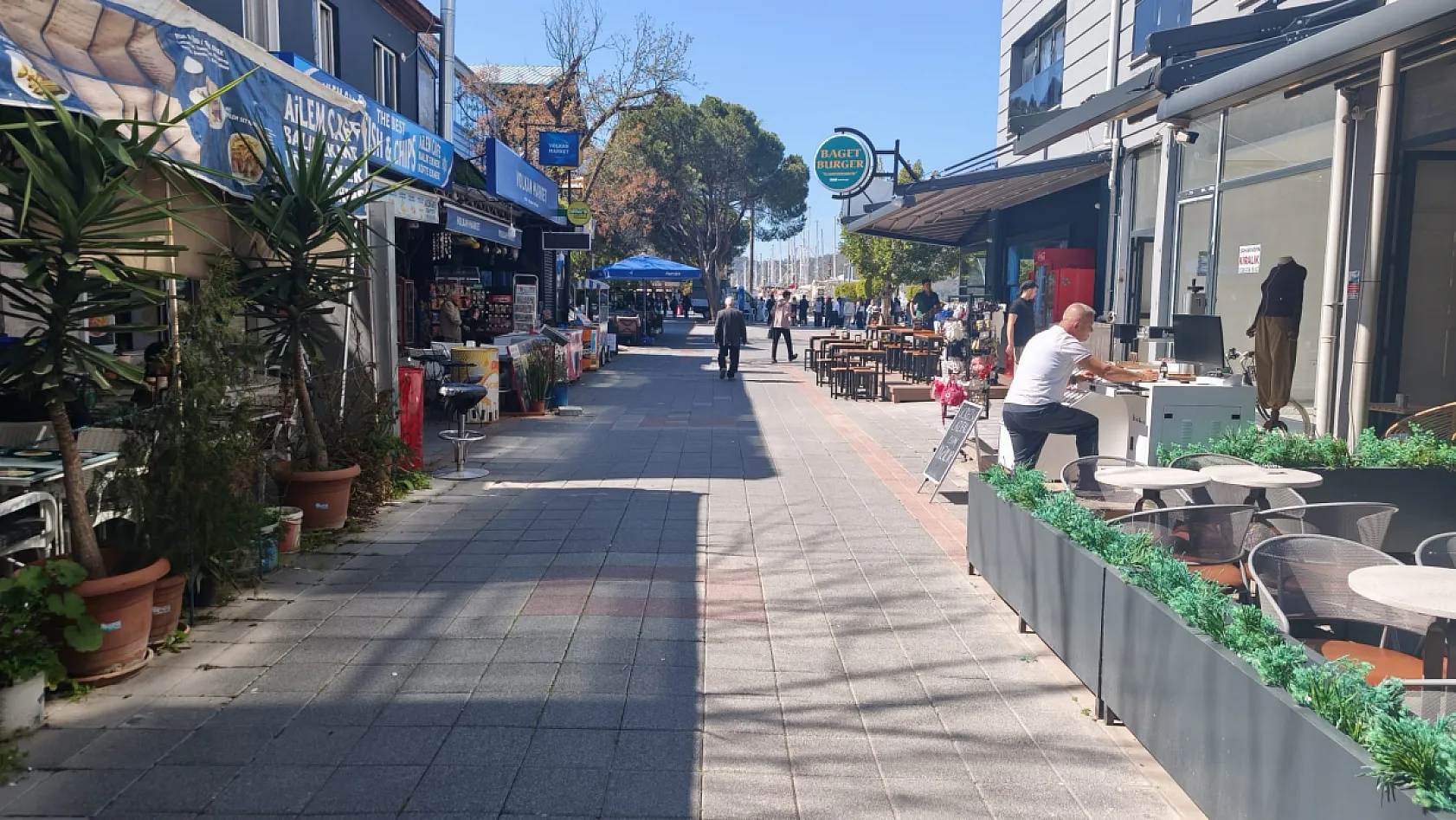 Fethiye  Dispanser Sokak'taki dükkan kiraları dudak uçuklatıyor