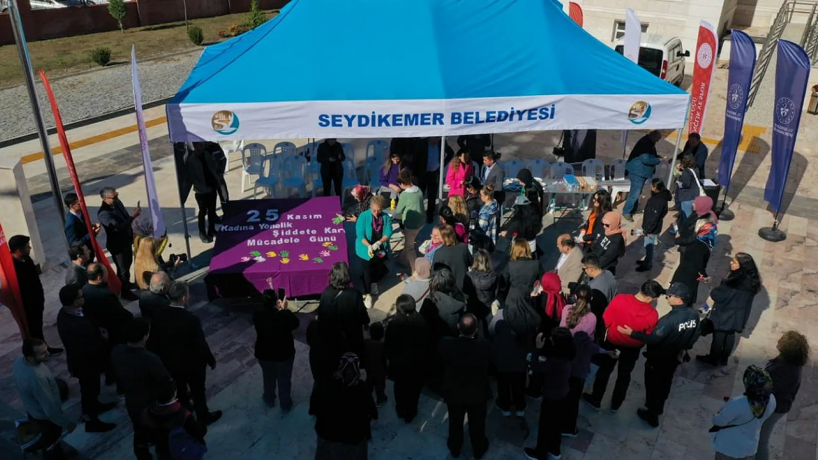 Seydikemer'de Kadına Yönelik Şiddete 'Hayır' Denildi