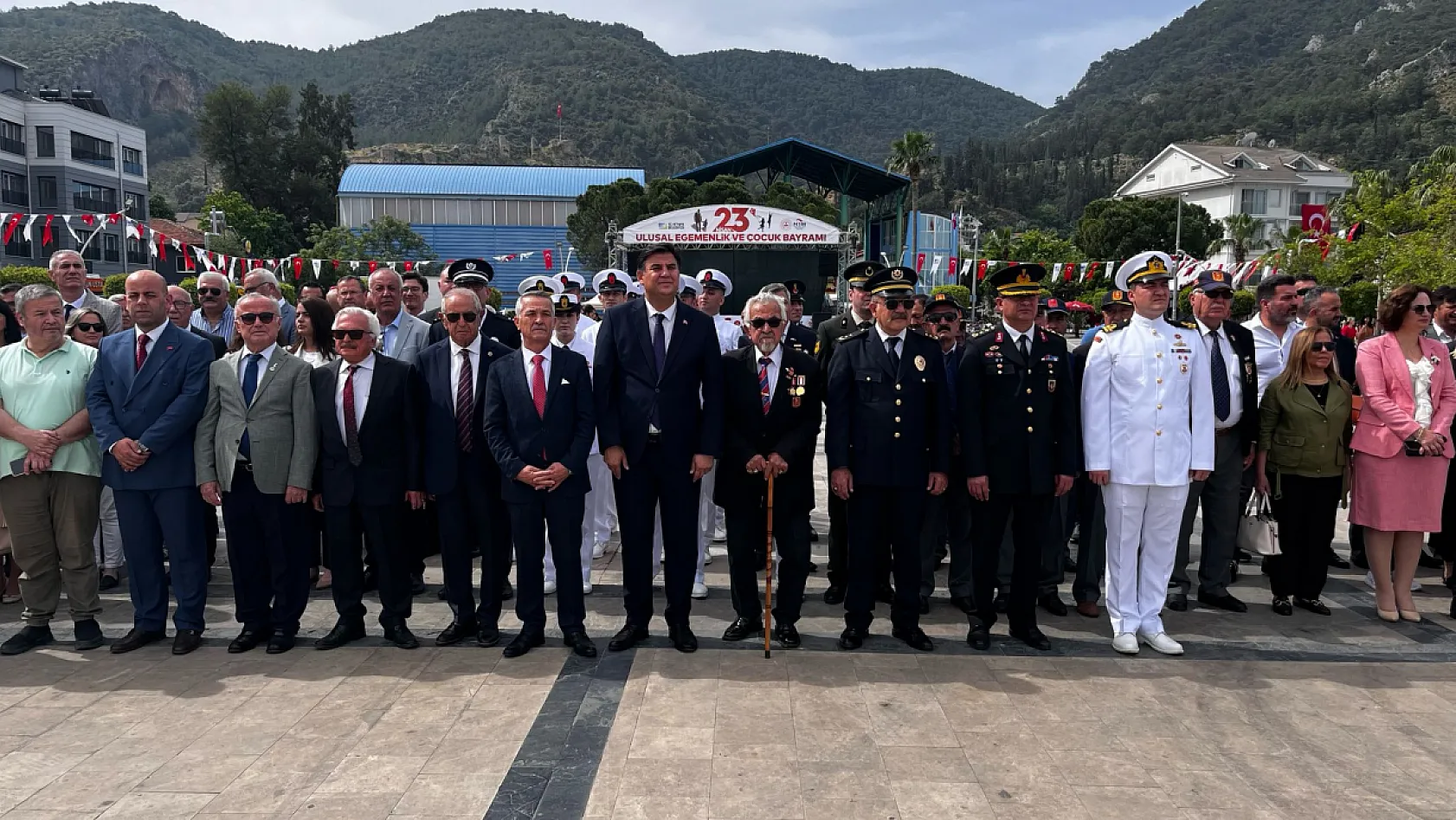 Fethiye'de 23 Nisan coşkuyla kutlandı