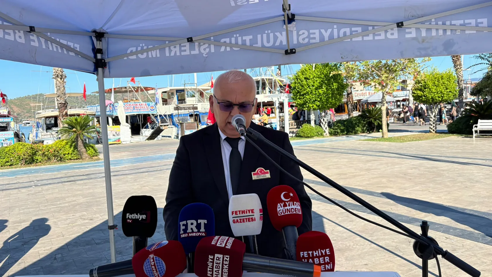 19 Eylül Gaziler Günü Fethiye'de törenle kutlandı