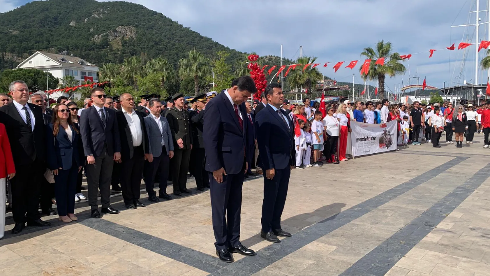 Atatürk'ün gençliğe emaneti 19 Mayıs, Fethiye'de gururla kutlanıyor