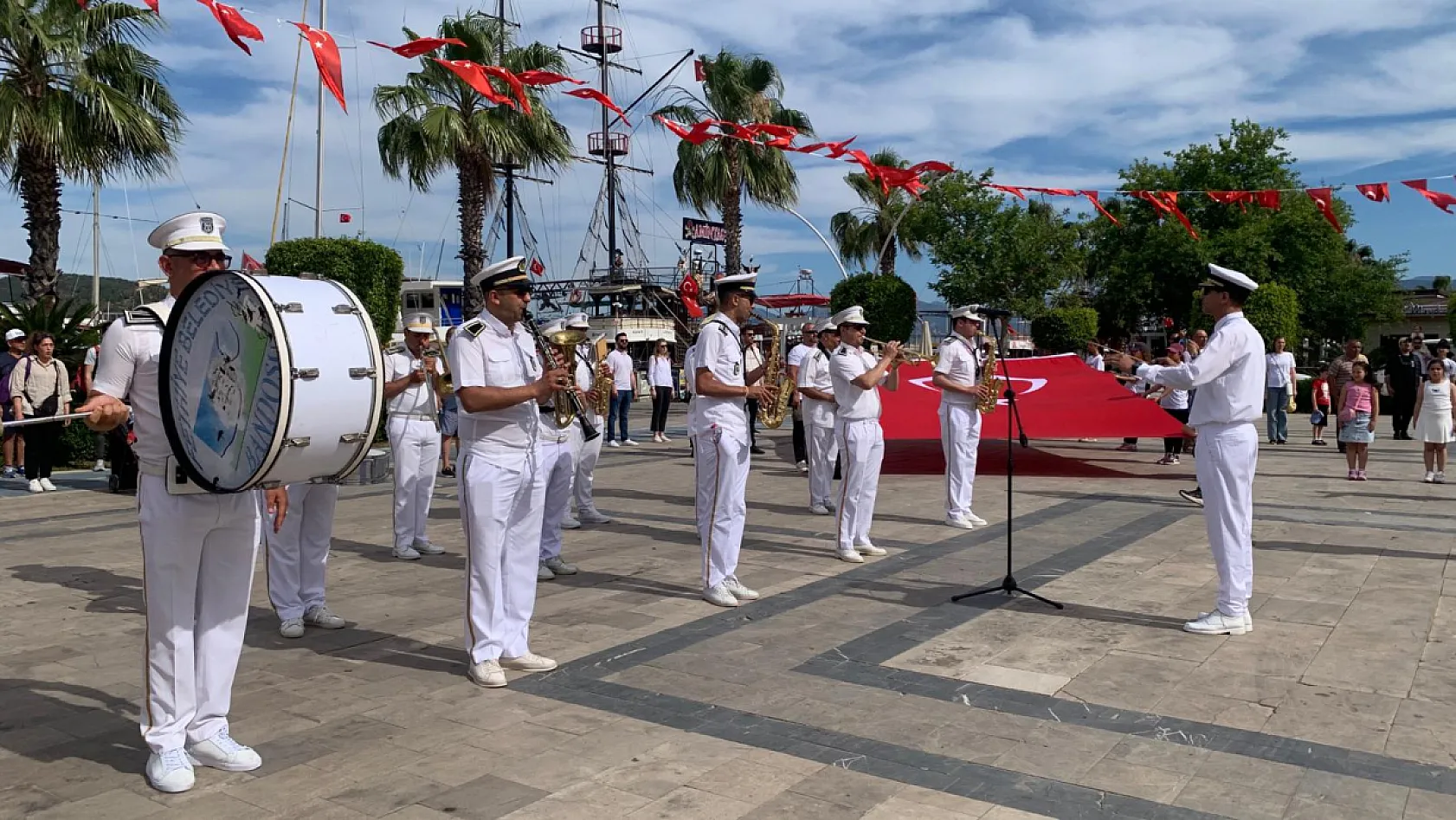 Atatürk'ün gençliğe emaneti 19 Mayıs, Fethiye'de gururla kutlanıyor