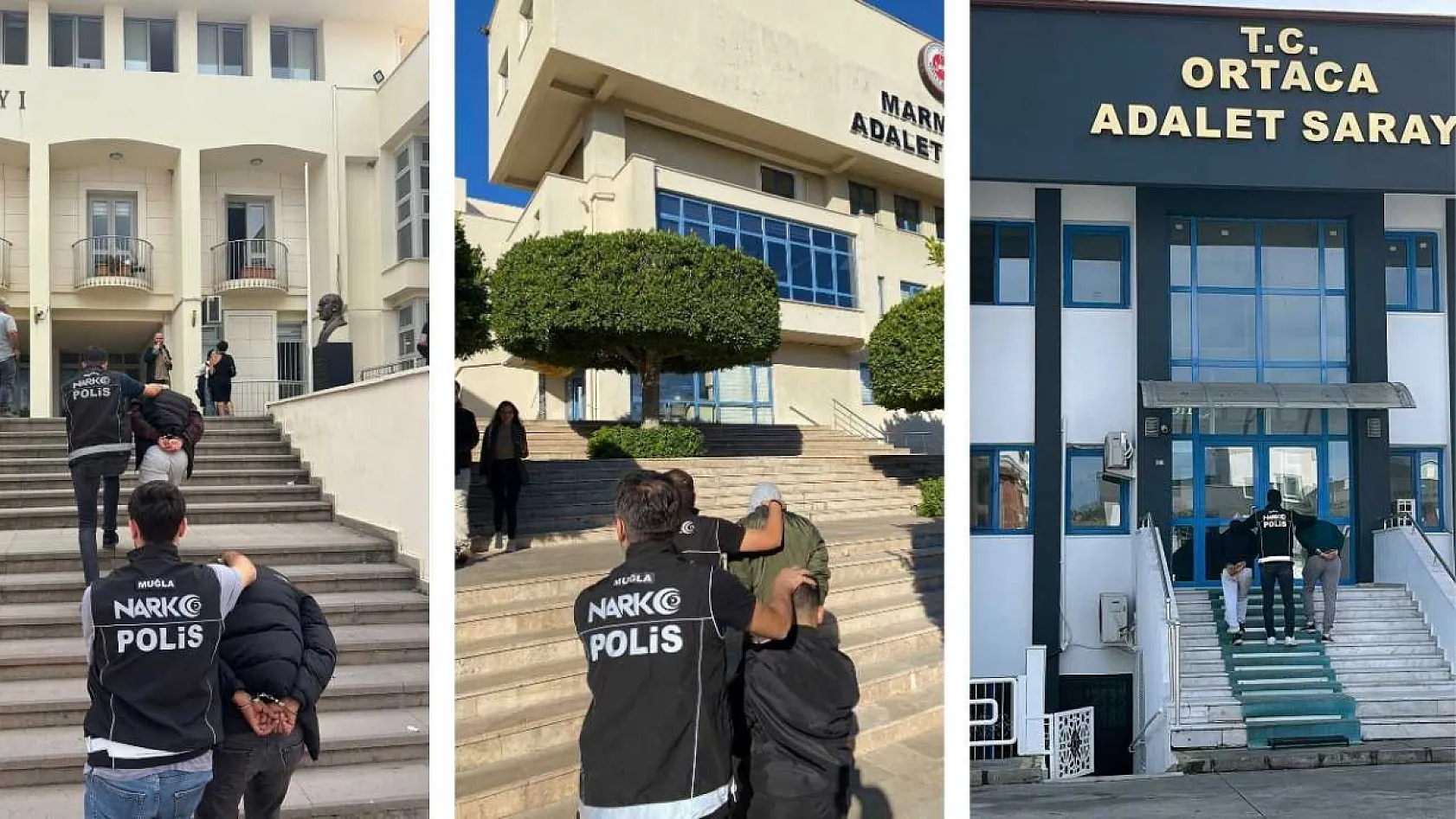 Muğla'da uyuşturucu operasyonlarında 8 tutuklama