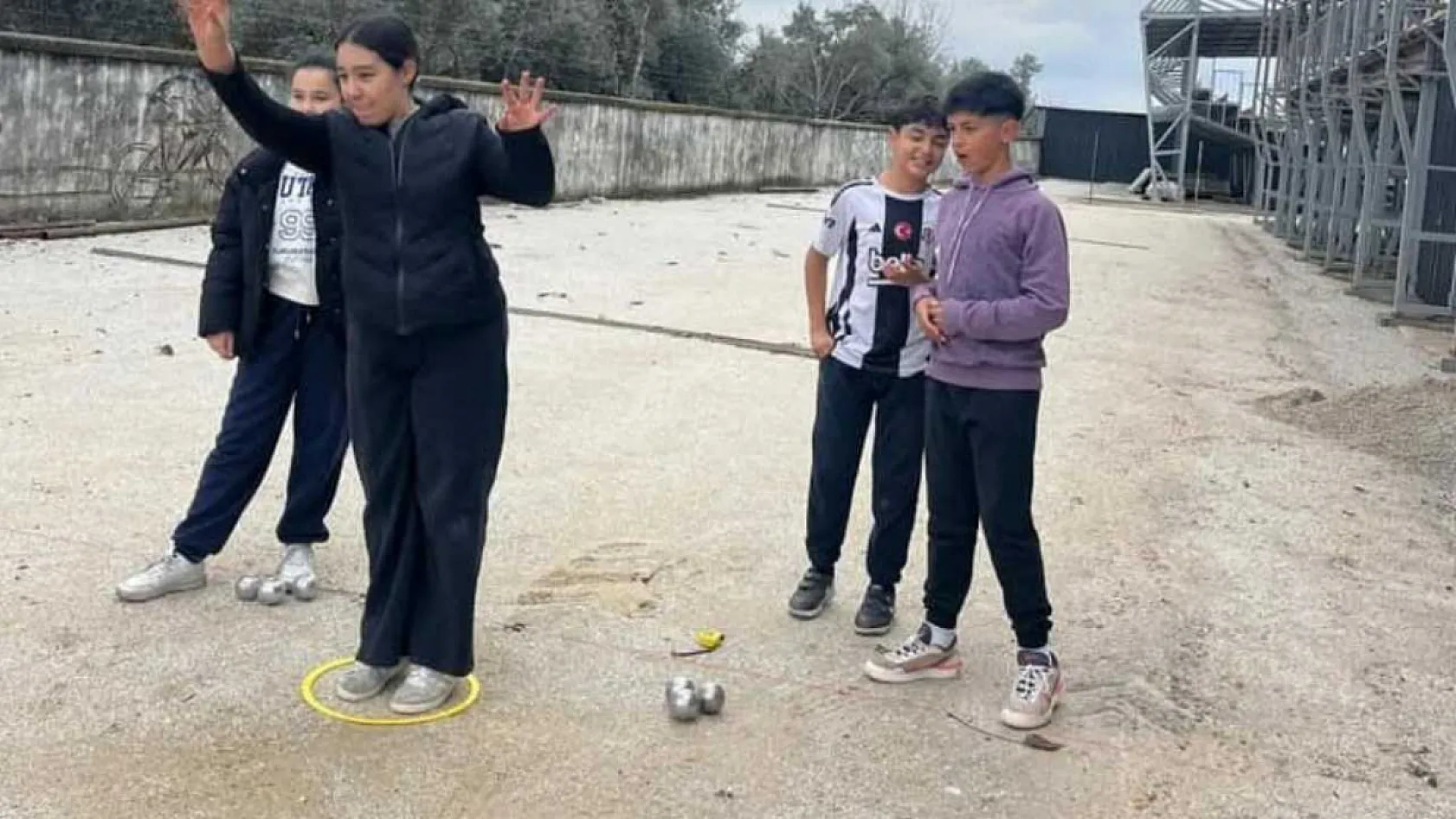 Ula'da bocce kursları dört mevsim sürüyor