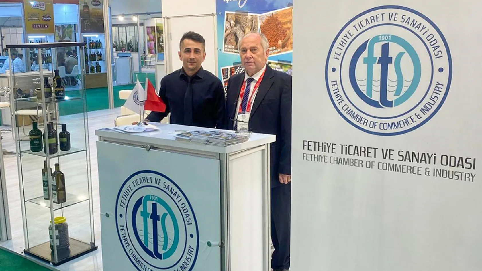 Fethiye ve Seydikemer'in Zeytin ve Zeytinyağı Olivtech fuarında tanıtıldı