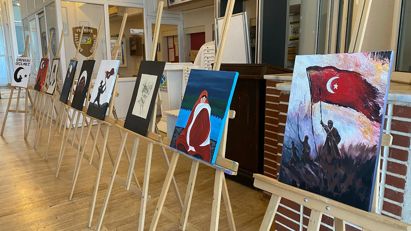 Fethiyeli öğrencilerden unutulmaz gösteri