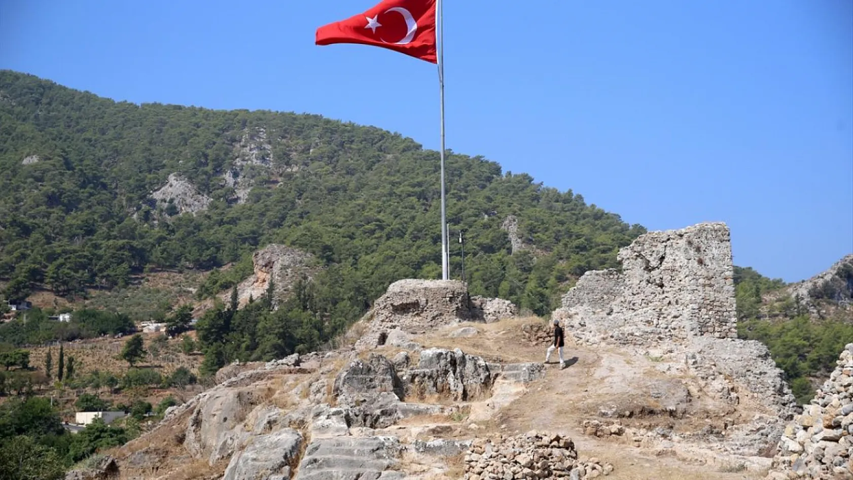 Fethiye Rotary Kulübü, Fethiye Kalesi kazı çalışmalarına destek oluyor