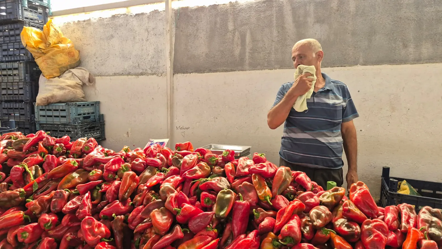 Biber, Fethiye Pazarı'nda yerini aldı