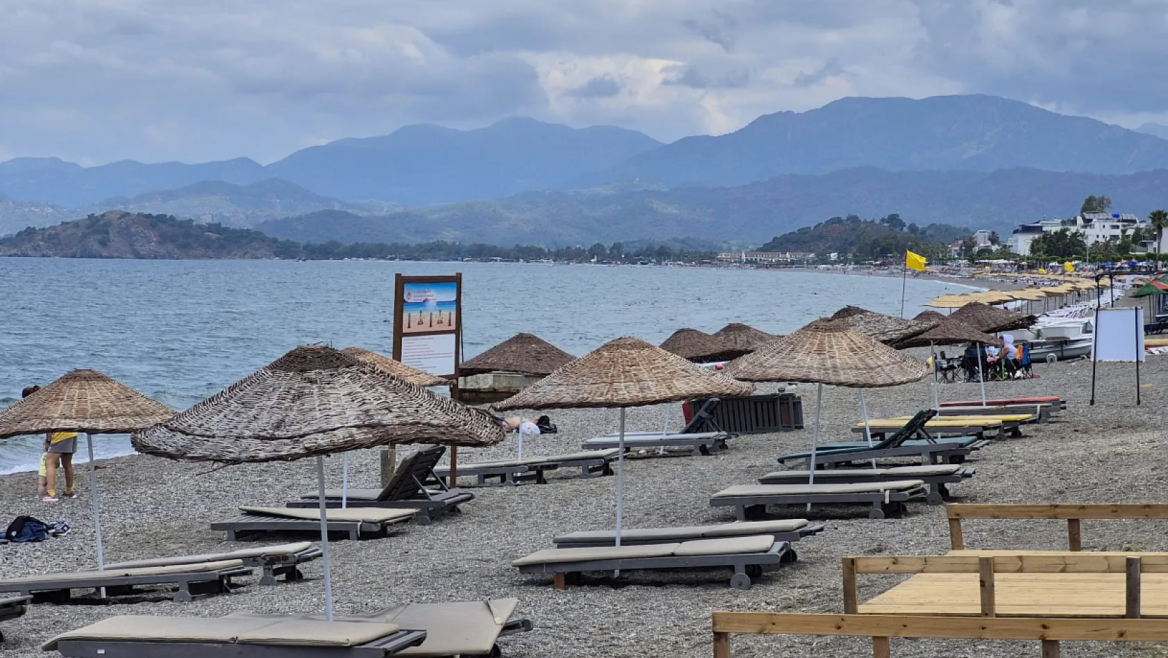 Fethiye Çalış Plajı'nda Haziran Sakinliği