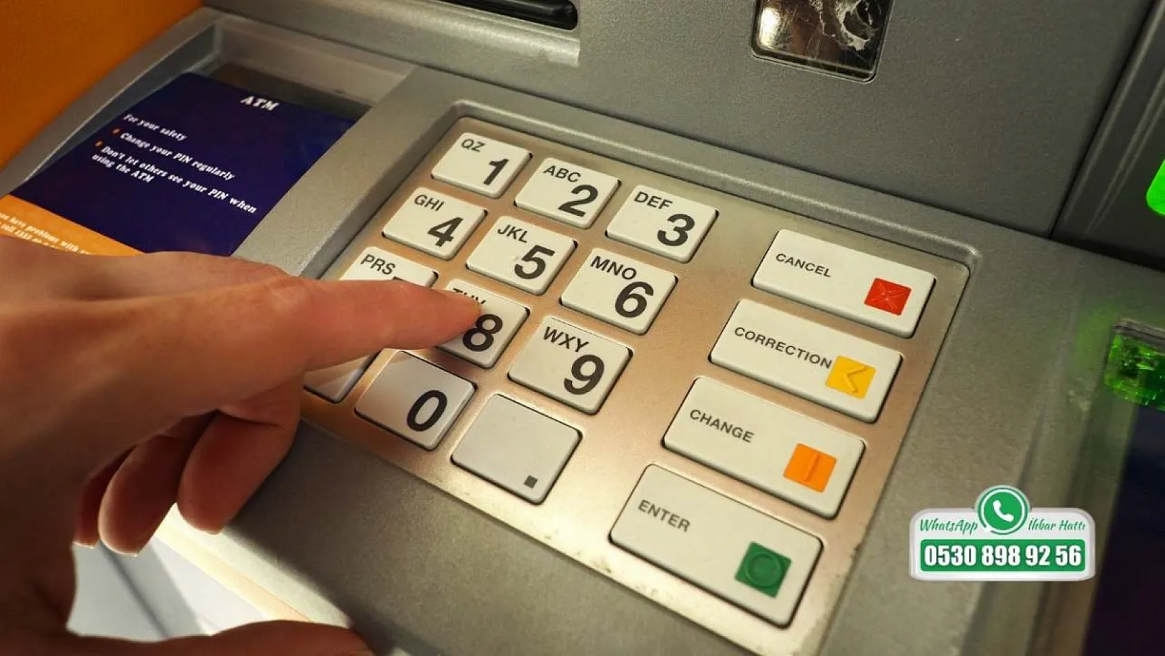ATM'de Bu Hata Hesabınızı Boşaltabilir! Uzmanlardan Şifre Uyarısı