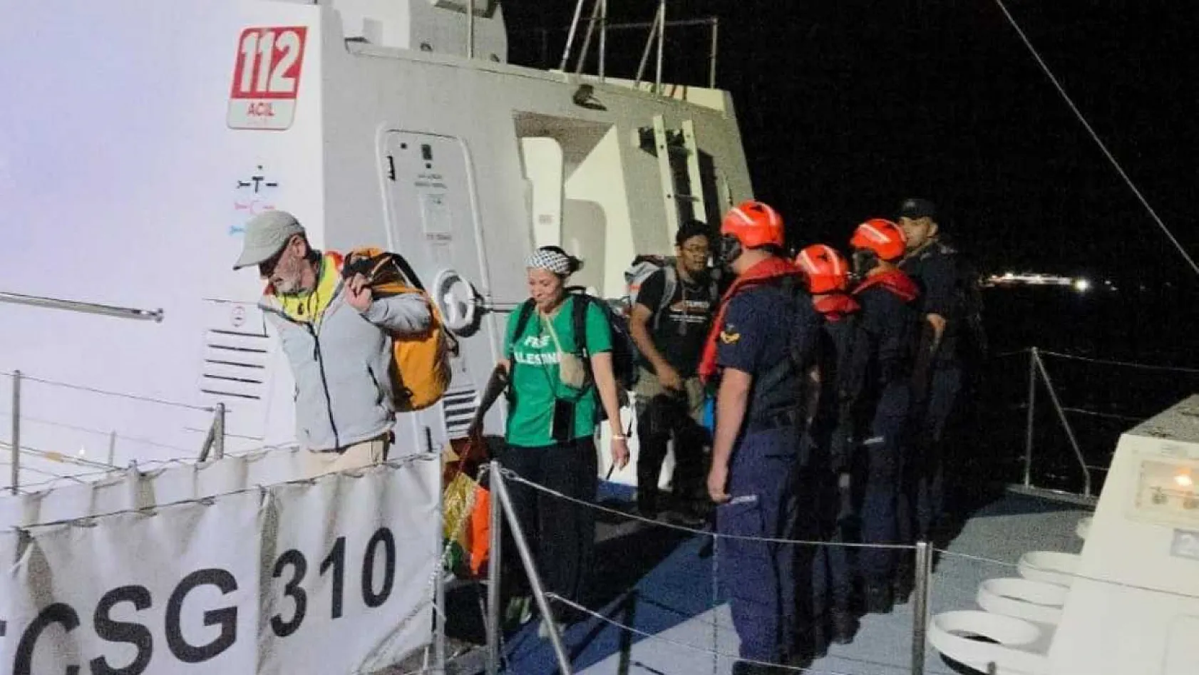 Sumud Filosu'ndan ayrılan 4 aktivist Marmaris'e geldi