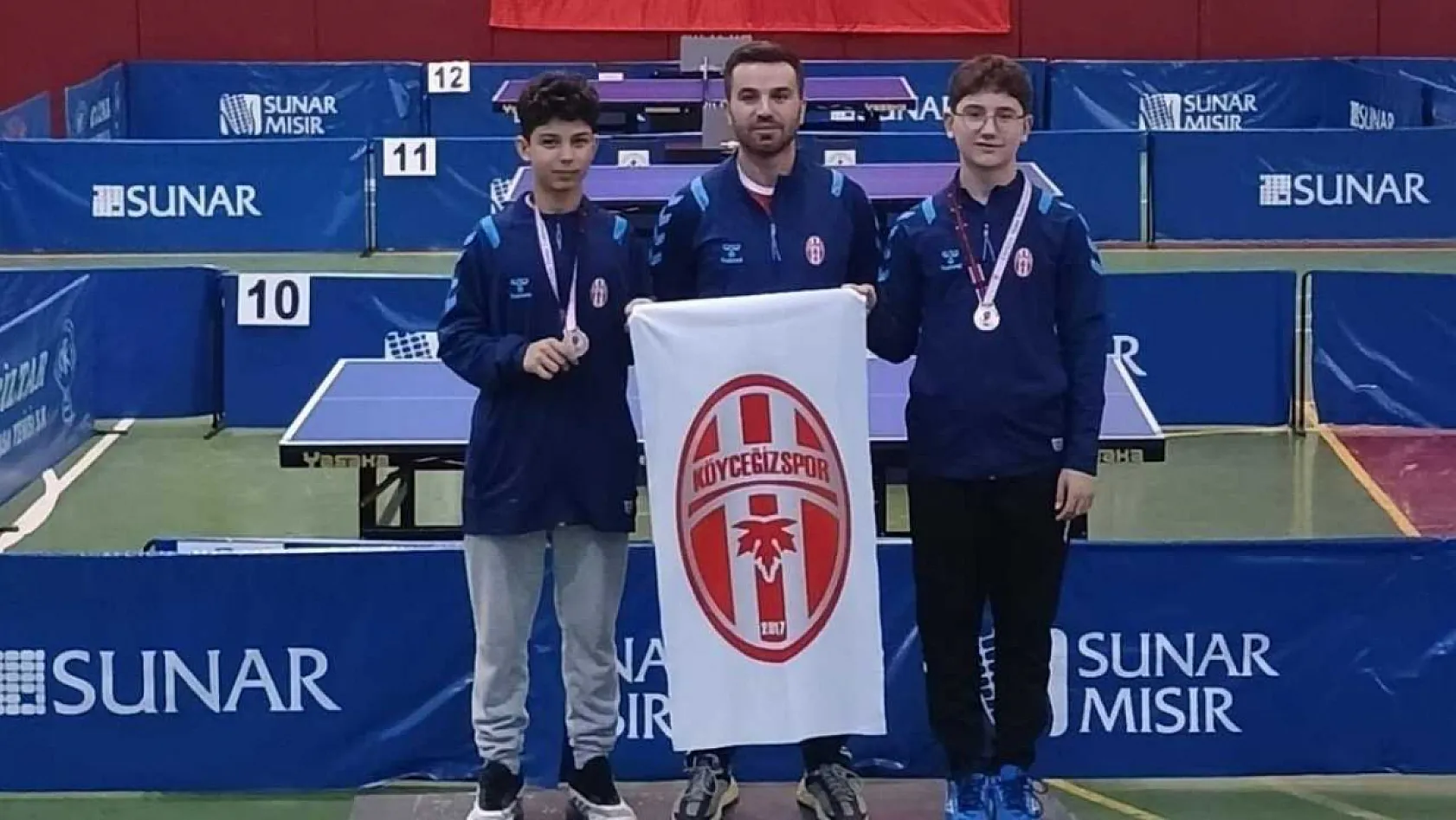 Muğlalı genç raketlerden Türkiye derecesi