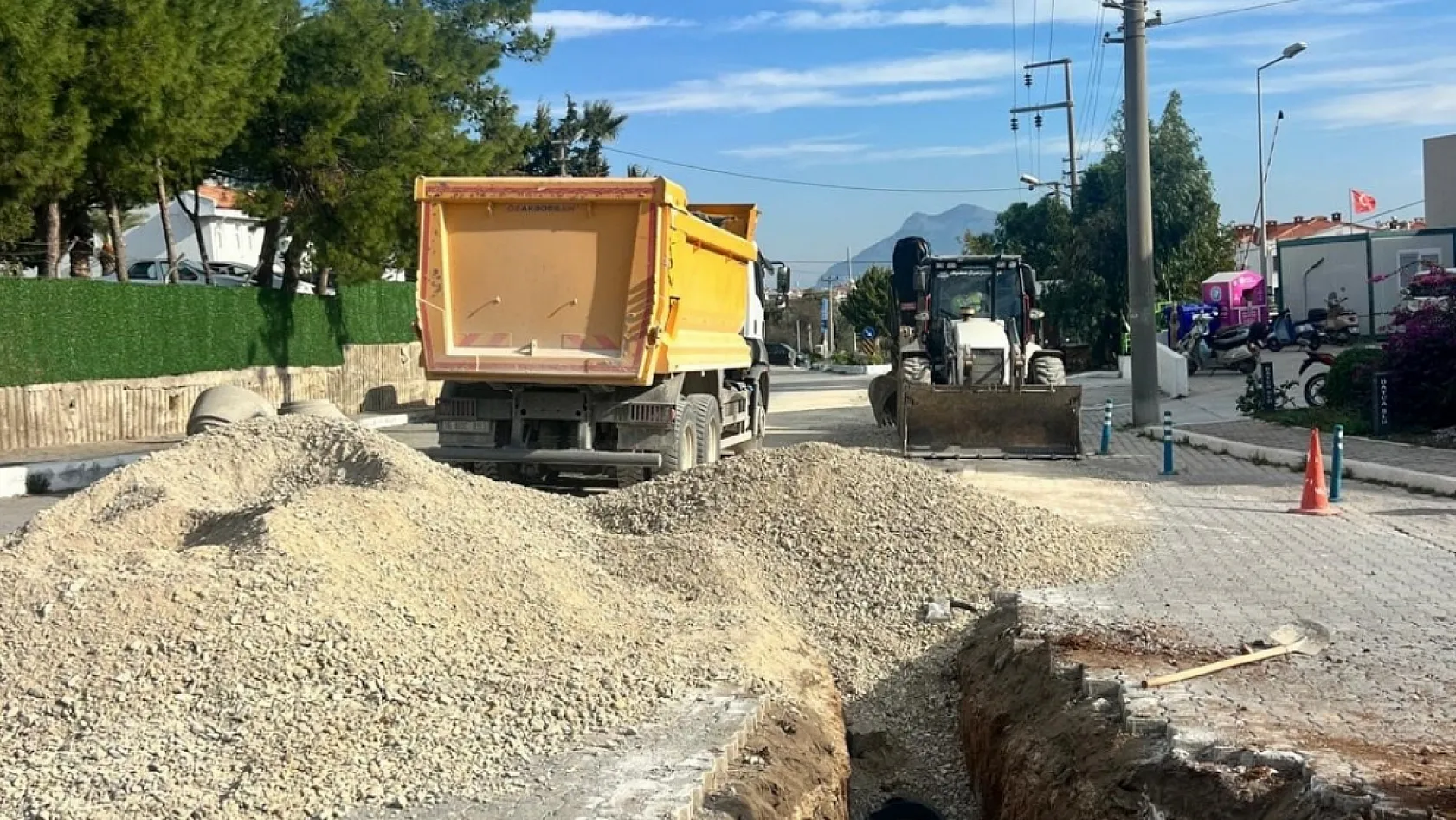 Datça'nın ulaşım altyapısı büyükşehir yatırımlarıyla güçleniyor