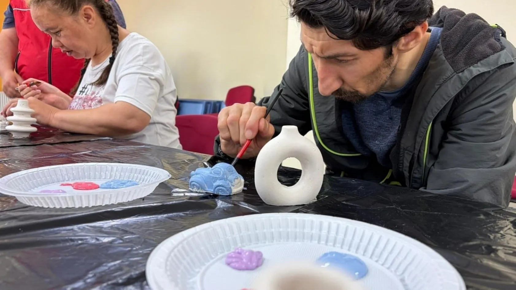 Menteşe'de sanat engel tanımadı