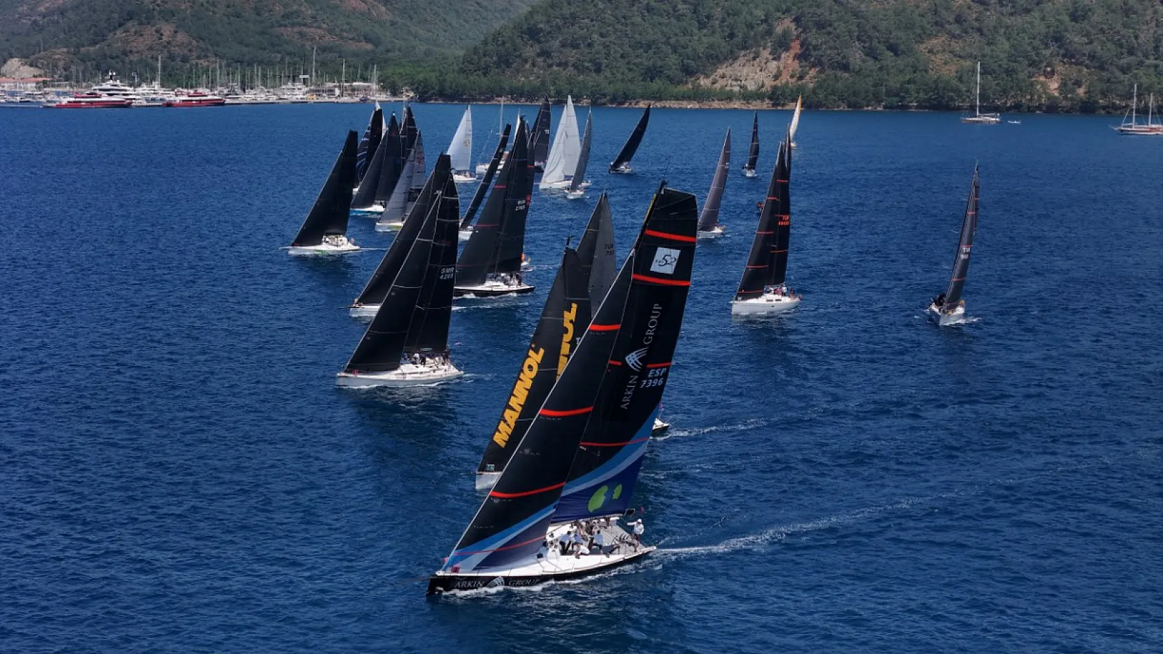 3. Uluslararası Akdeniz Yat Şampiyonası Marmaris'te başladı