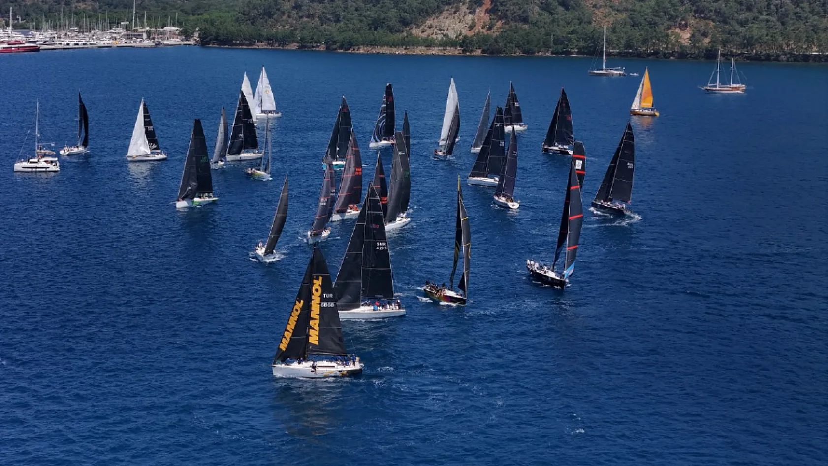 3. Uluslararası Akdeniz Yat Şampiyonası Marmaris'te başladı