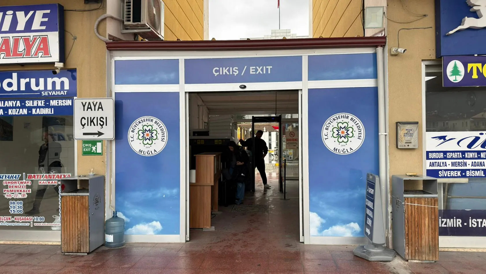 Fethiye Otogarı'nda Güvenlik Kesintisiz Sürüyor