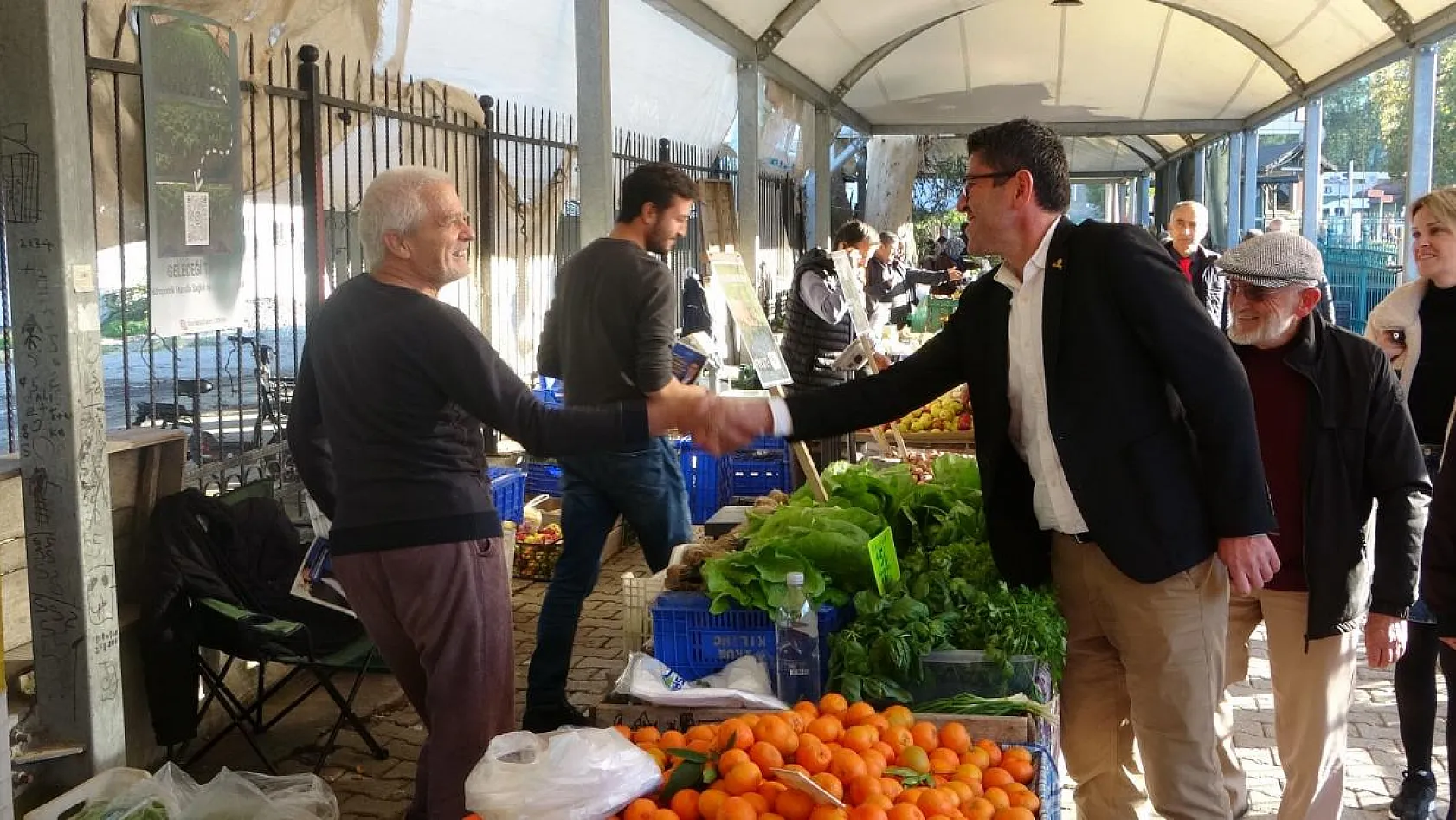 Kökten, 'Göreve Gelince Çadır Sorununu Çözeceğim'