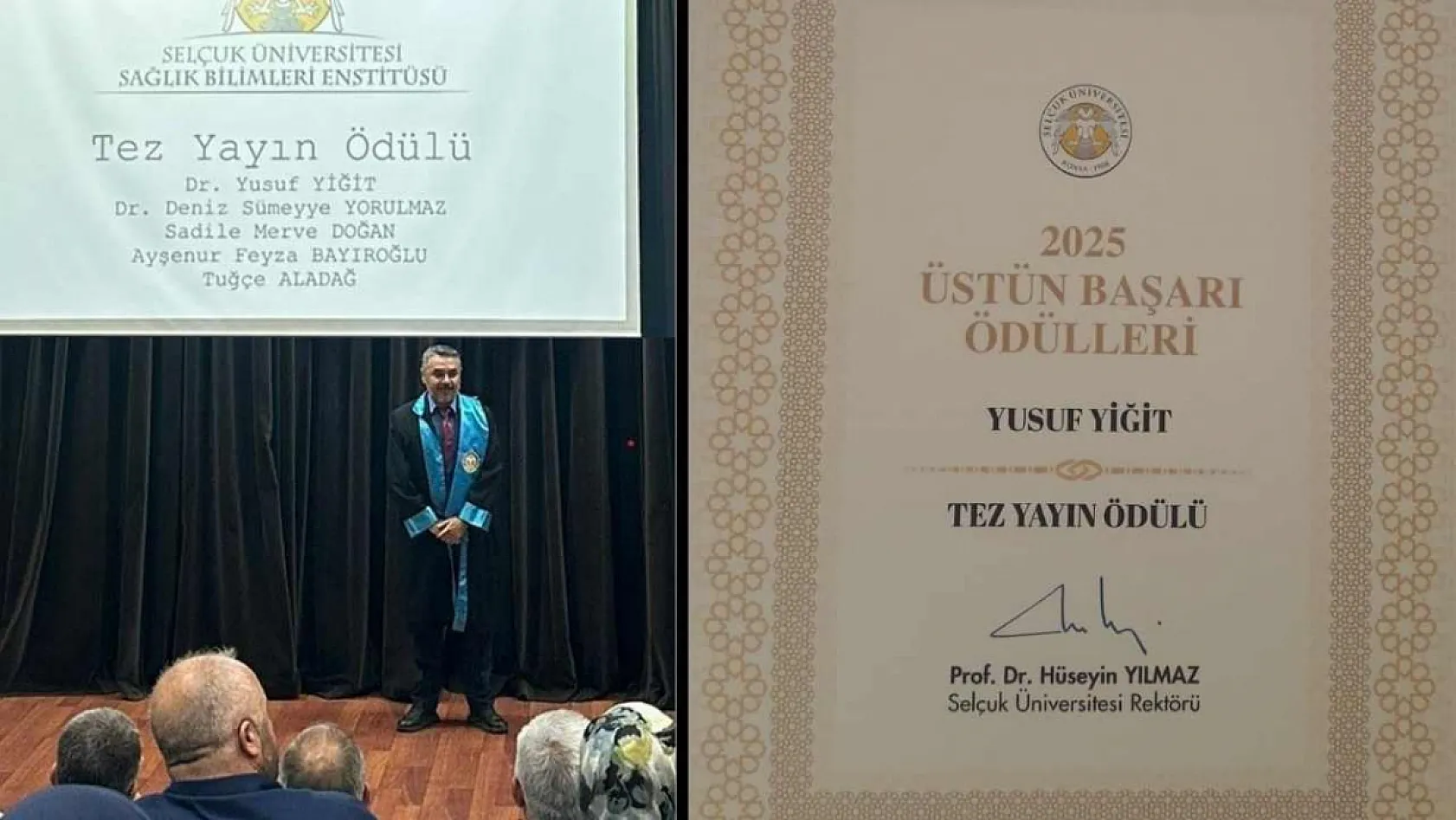 Yöresel tatlardan uluslararası prestije: 'Tez yayın ödülü' MSKÜ'ye
