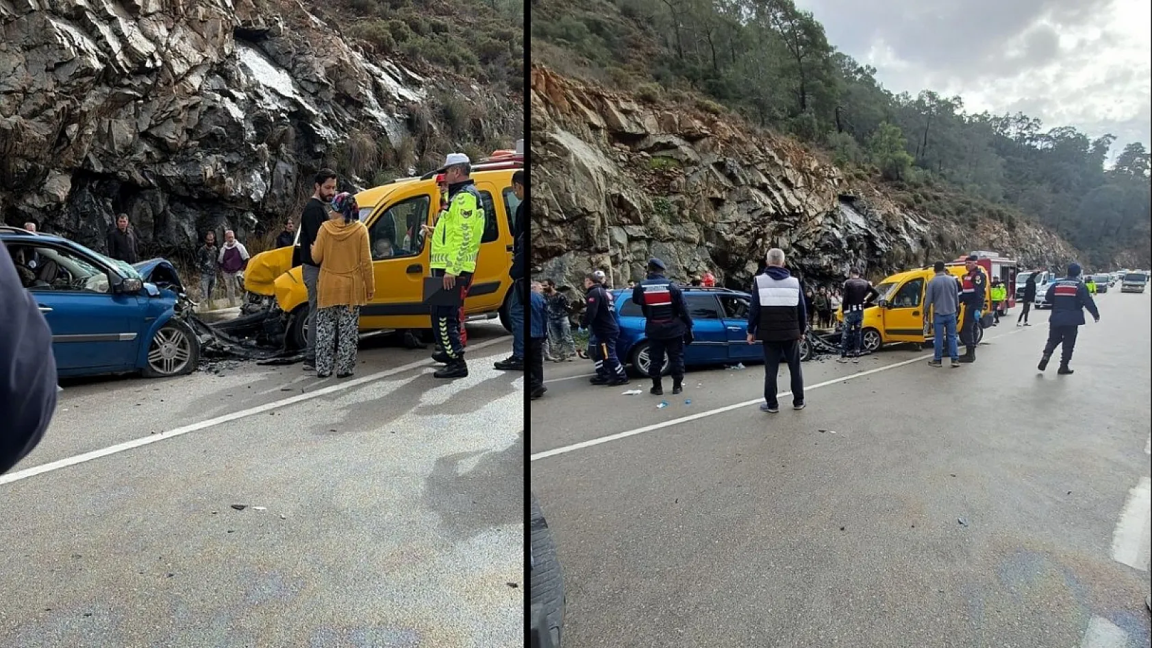 Fethiye'de trafik kazası: 7 yaralı