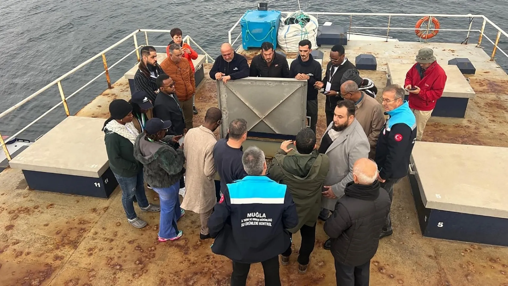 Muğla'da 7 ülkeden gelen temsilcilere verilen uluslararası eğitim programı tamamlandı