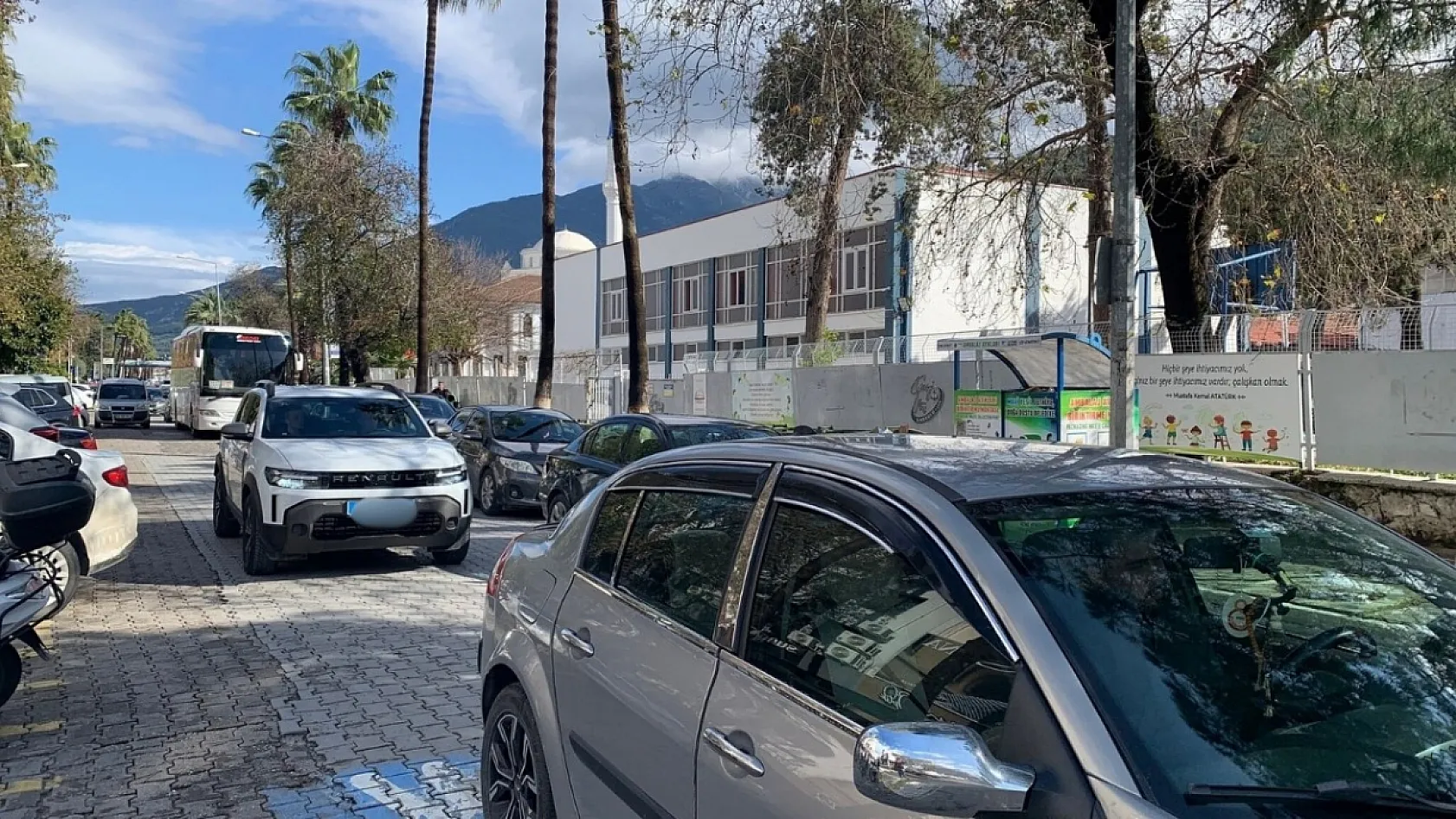 Fethiye'de çarşıya iniş çileye dönüştü