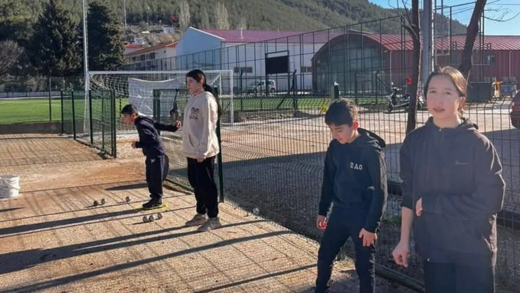 Ula'da Bocce branşı yoğun ilgi görüyor