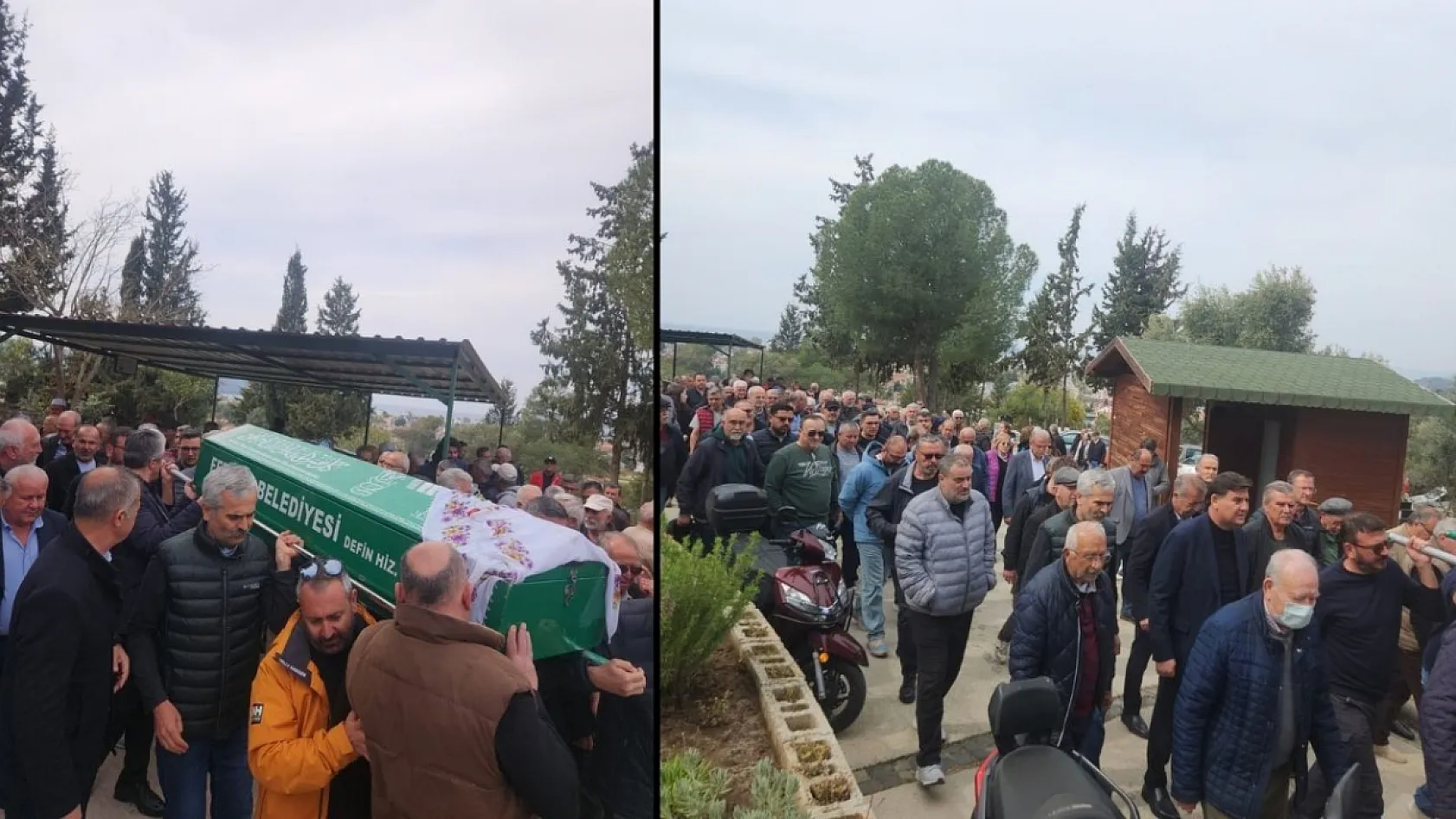 CHP Eski Milletvekili Yaka'nın Kayınvalidesi Döndü Küp Fethiye'de Son Yolculuğuna Uğurlandı
