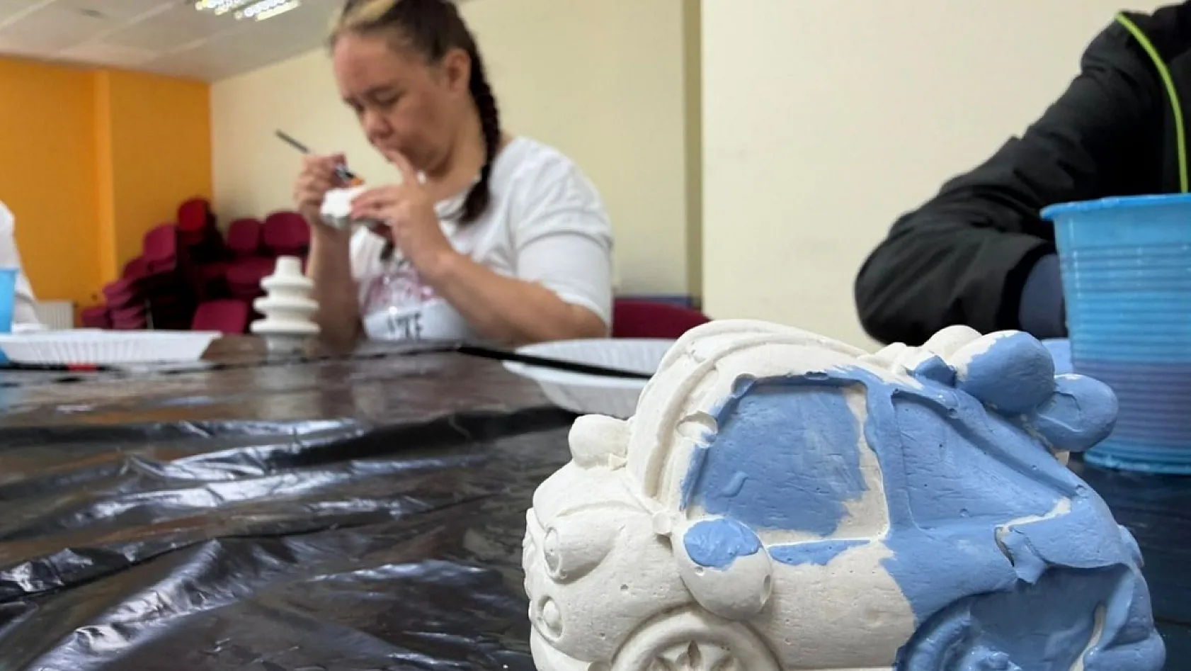 Menteşe'de sanat engel tanımadı