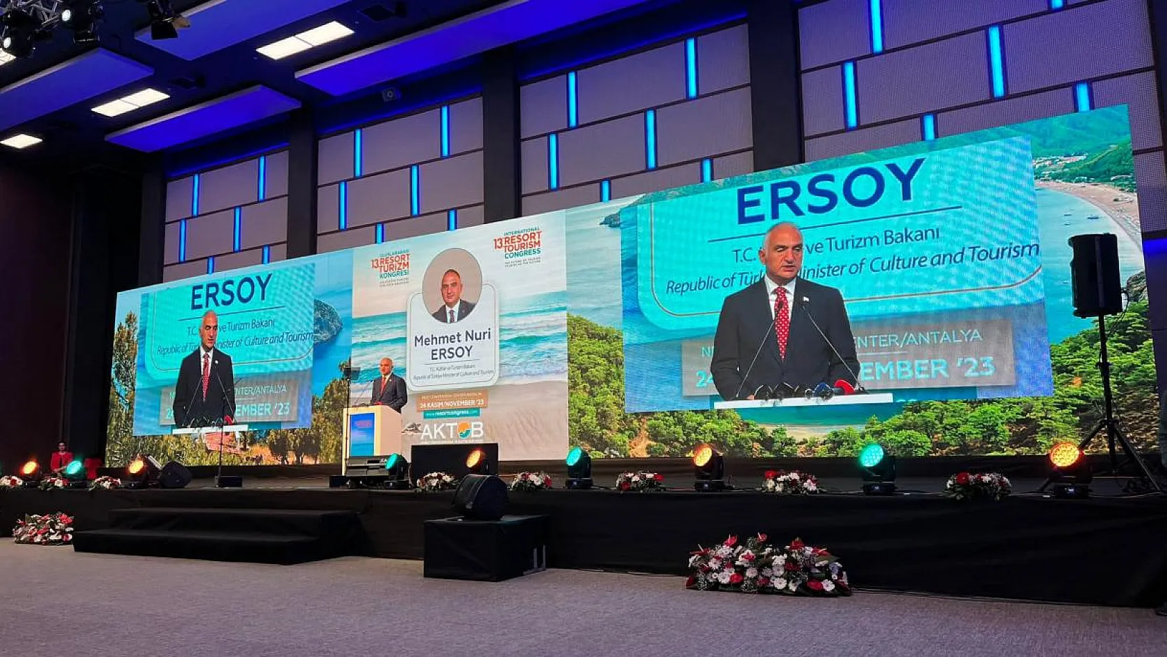 Başkan Yardımcısı Bülent Uysal'dan Turizm Kongresi'ne Katılım