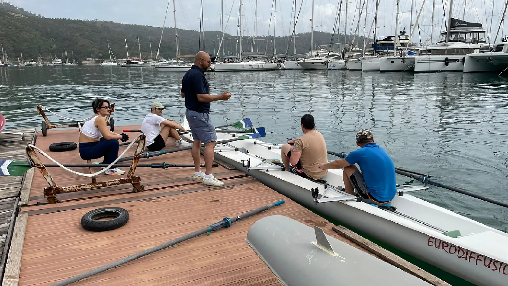 Fethiye'de kürek sporu yükselişte: 45 madalya, 2 kupa ve milli başarı
