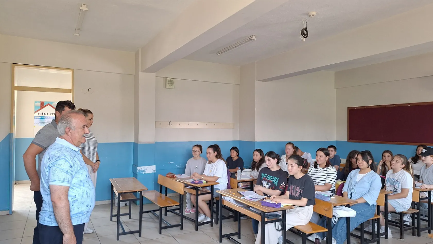 Seydikemer İlçe Milli Eğitim Müdürü İlkay Şumur'dan Yaz Kurslarına Ziyaret