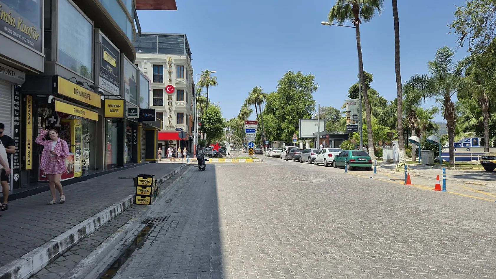 Fethiye Sokaklarında Bayram Sessizliği