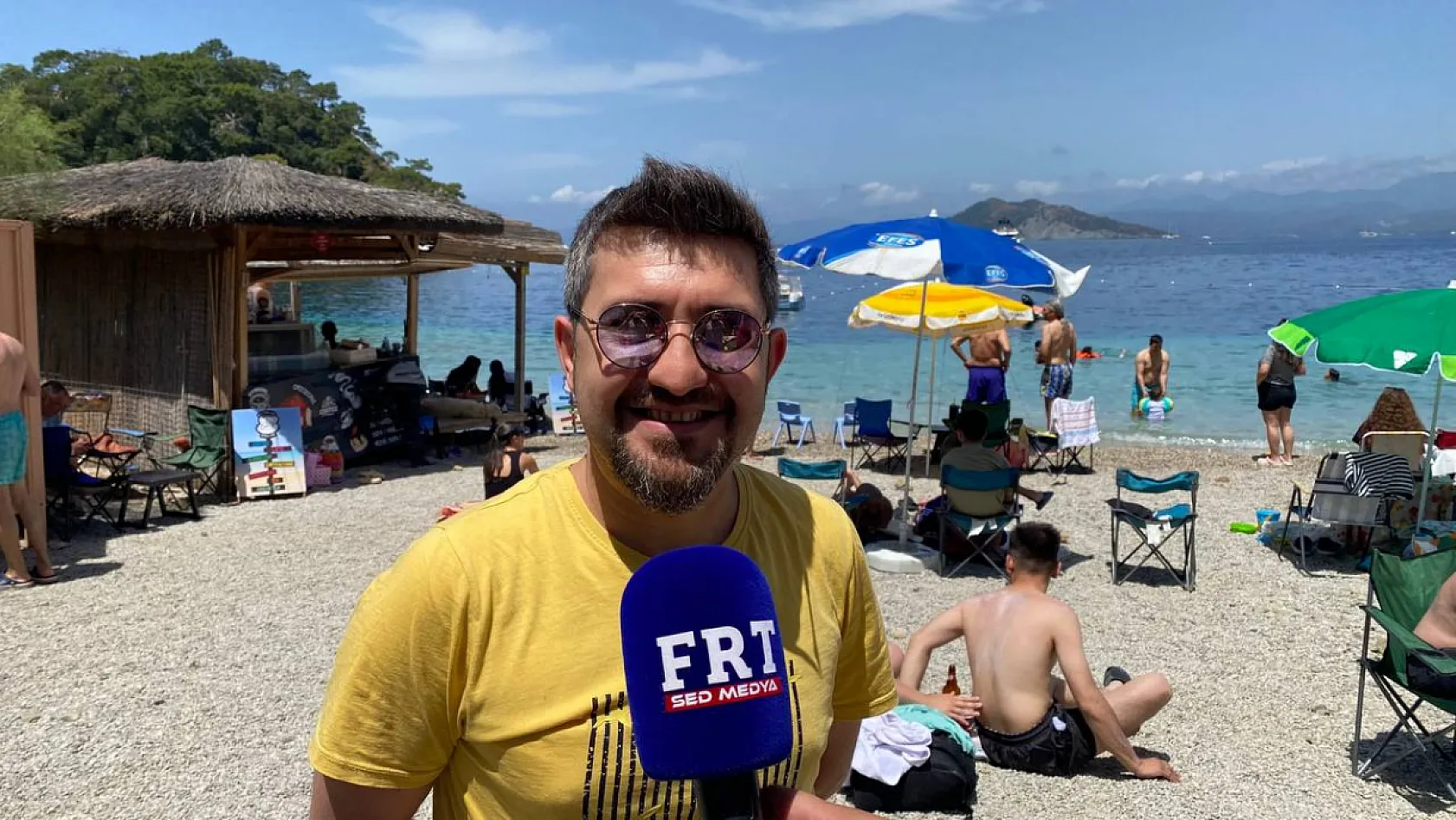 Fethiye Boncuklu Koyu'nda deniz sezonu açıldı: Yarımada yoğunluğu başladı