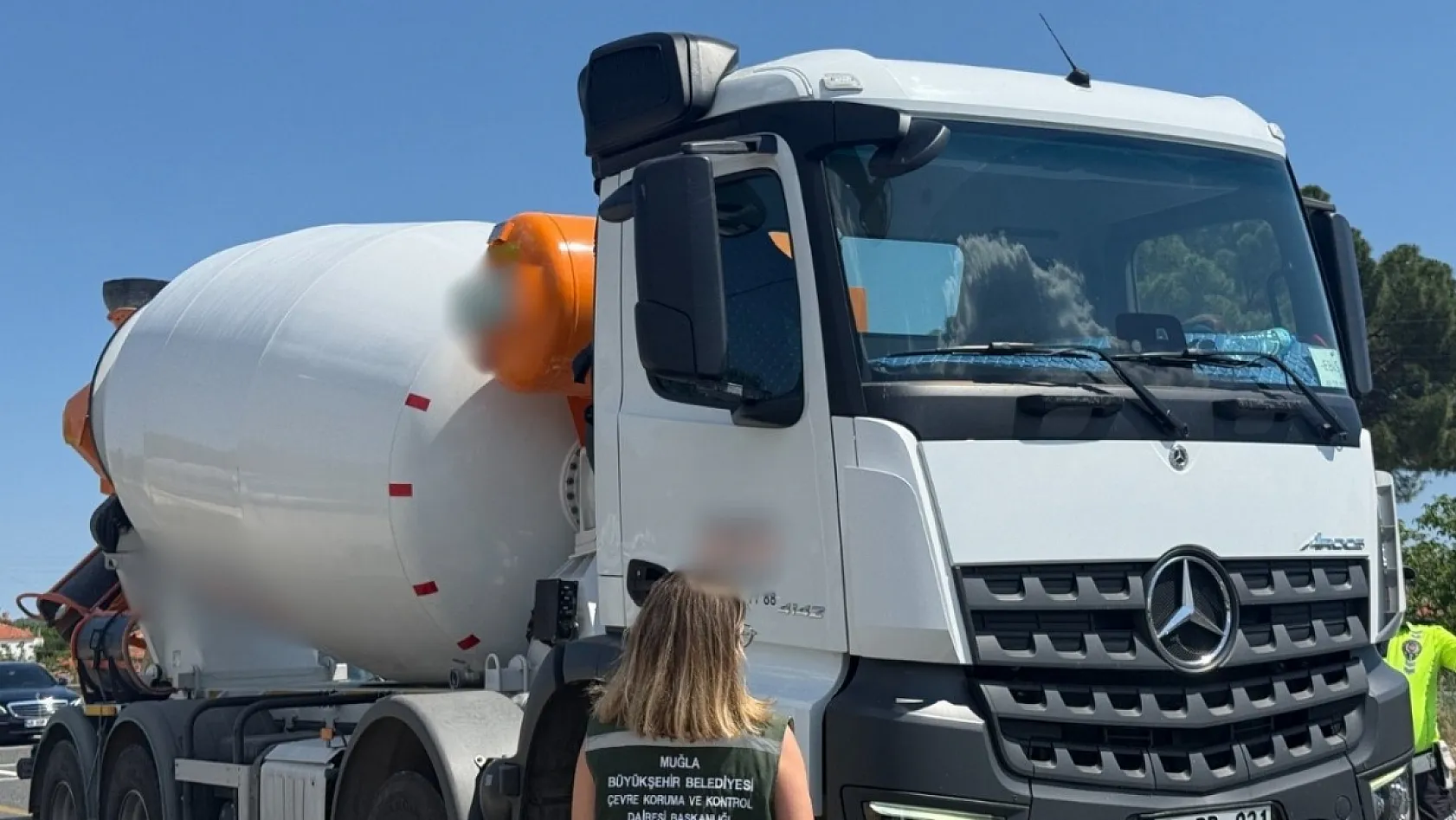 Turizm merkezlerinde beton mikserlere sıkı takip