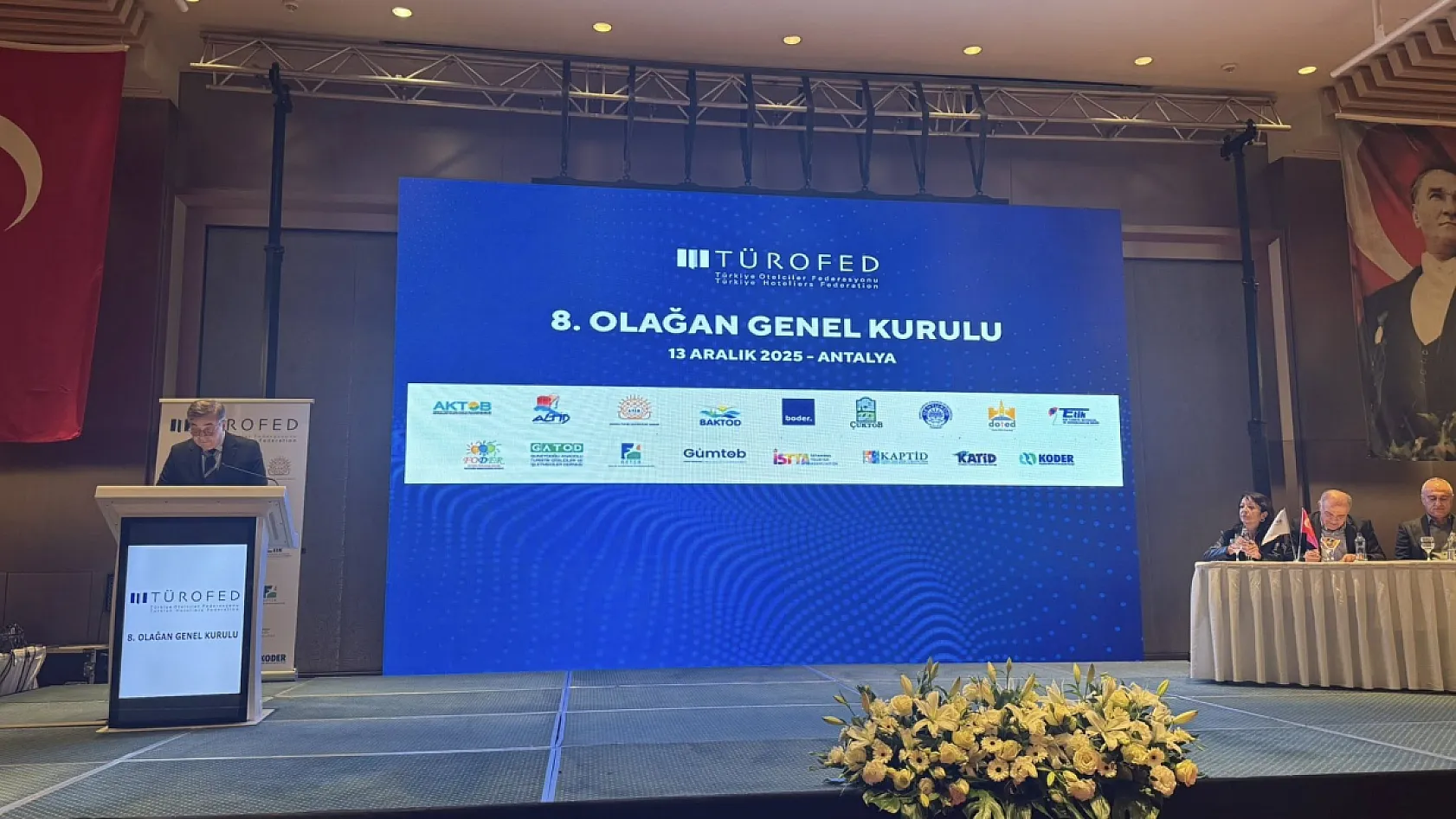 Erkan Yağcı, TÜROFED'de güven tazeledi