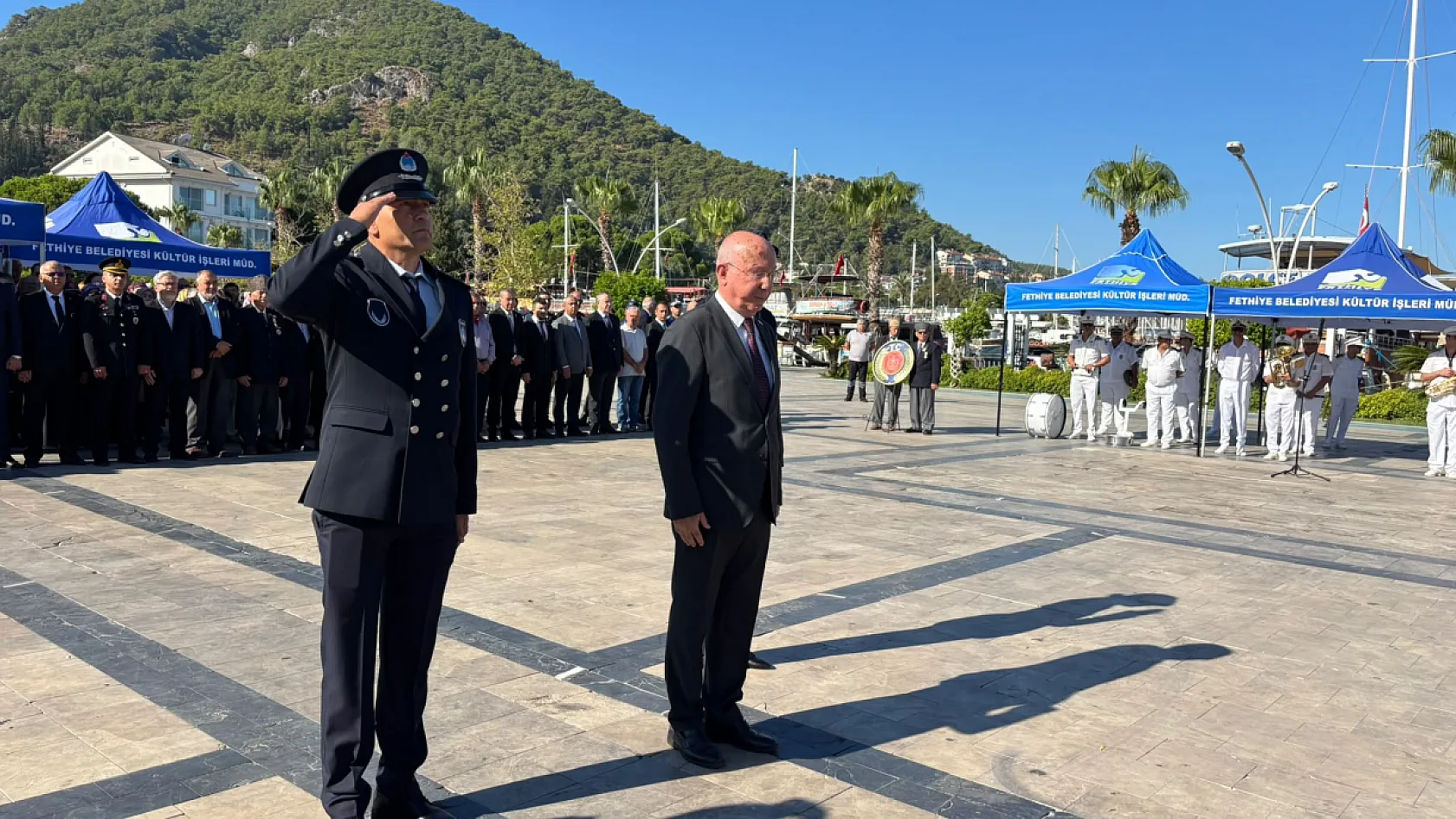 19 Eylül Gaziler Günü Fethiye'de törenle kutlandı