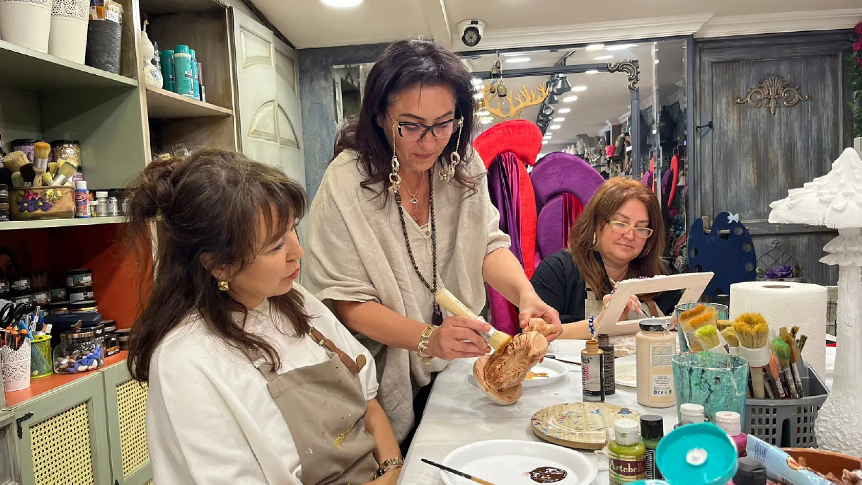 Fethiye'de sanat ile buluşma adresi: Misterio Art & Deco Sanat Atölyesi