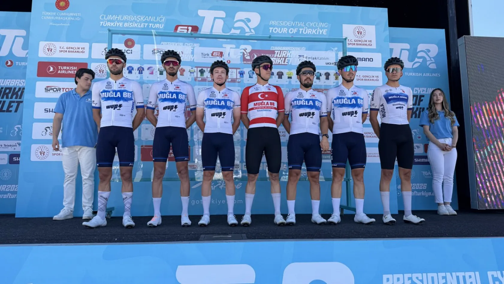 61. Cumhurbaşkanlığı Türkiye Bisiklet Turu'nda Marmaris-Fethiye etabı başladı