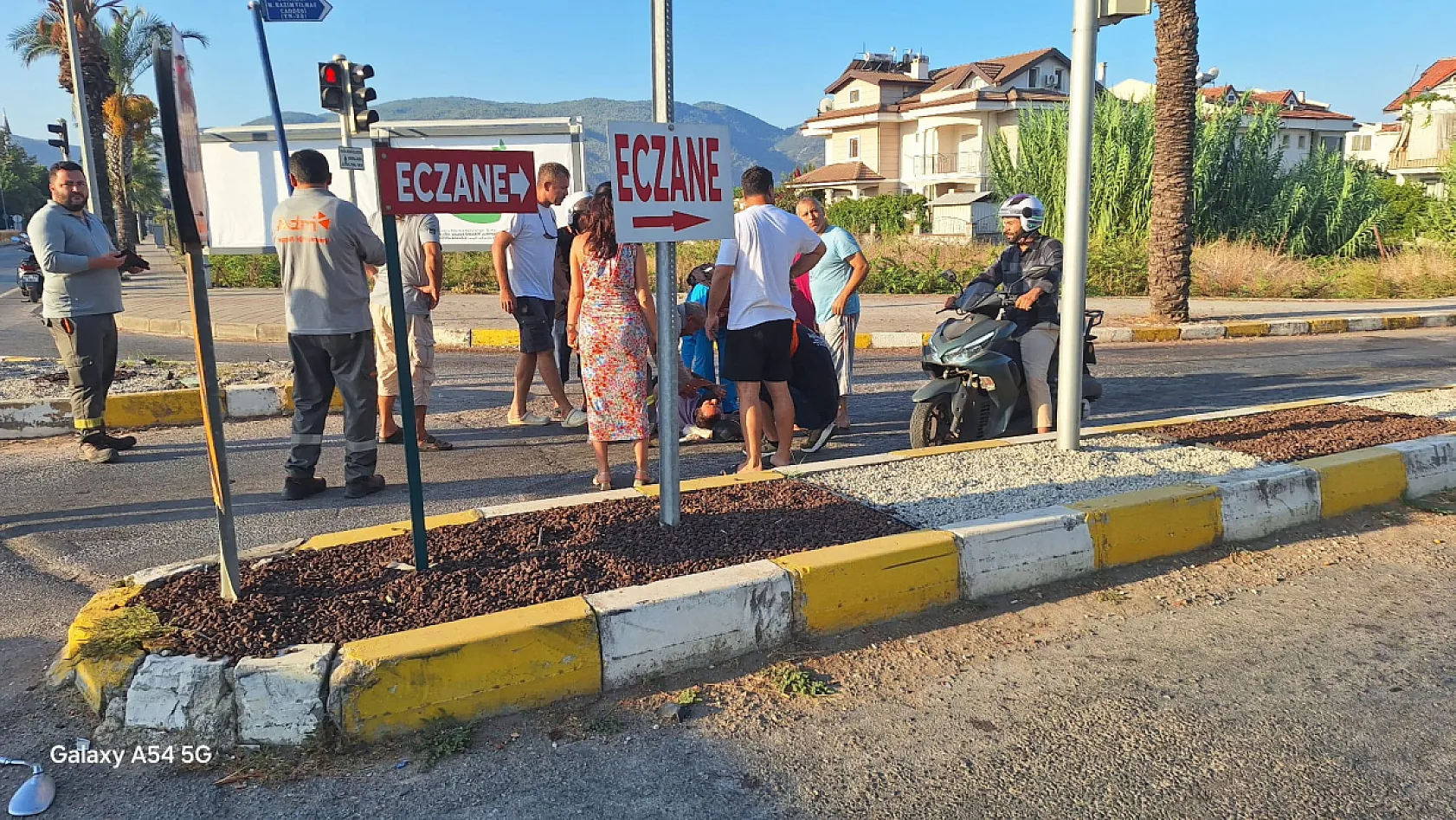 Fethiye'de Trafik Kazası: 1 Yaralı