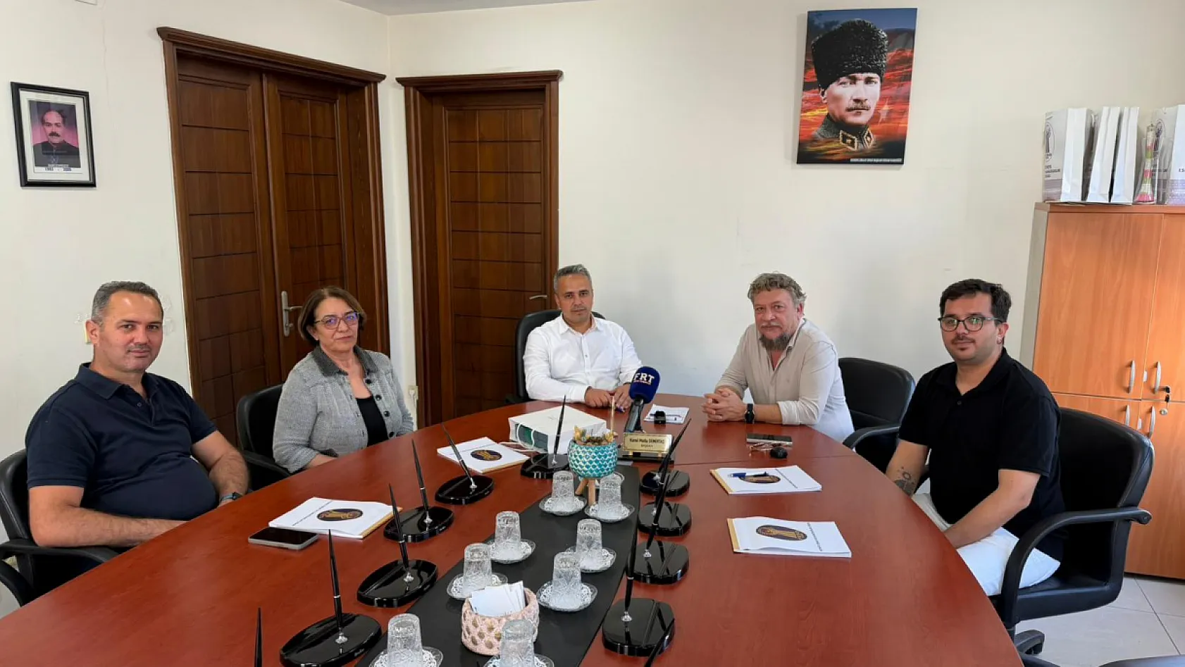 SED Medya'dan Fethiye Esnaf Odası Başkanı Demirtaş'a ziyaret