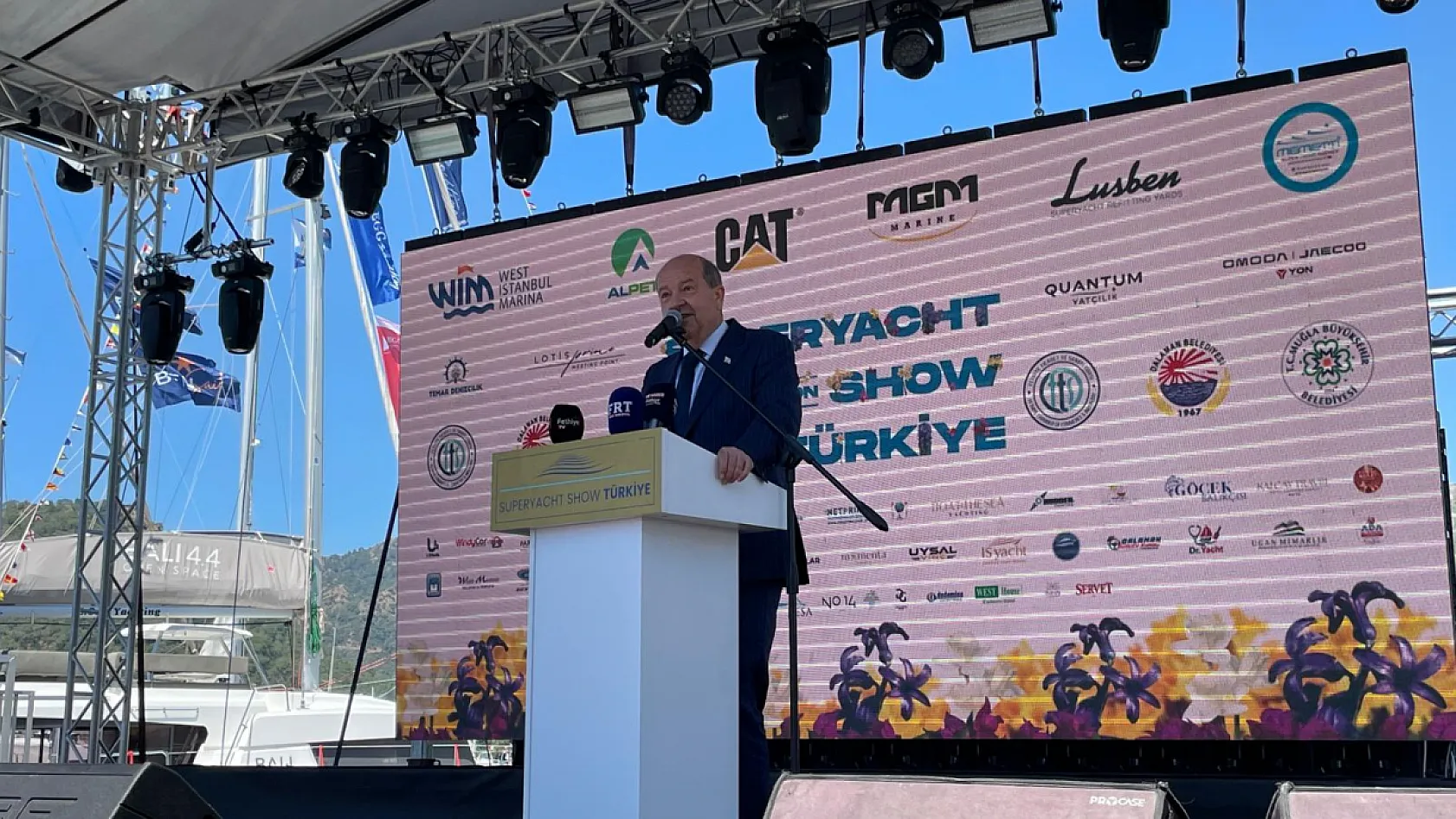 Superyacht Show Türkiye Göcek'te kapılarını açtı: Denizcilik dünyası Göcek'te buluştu