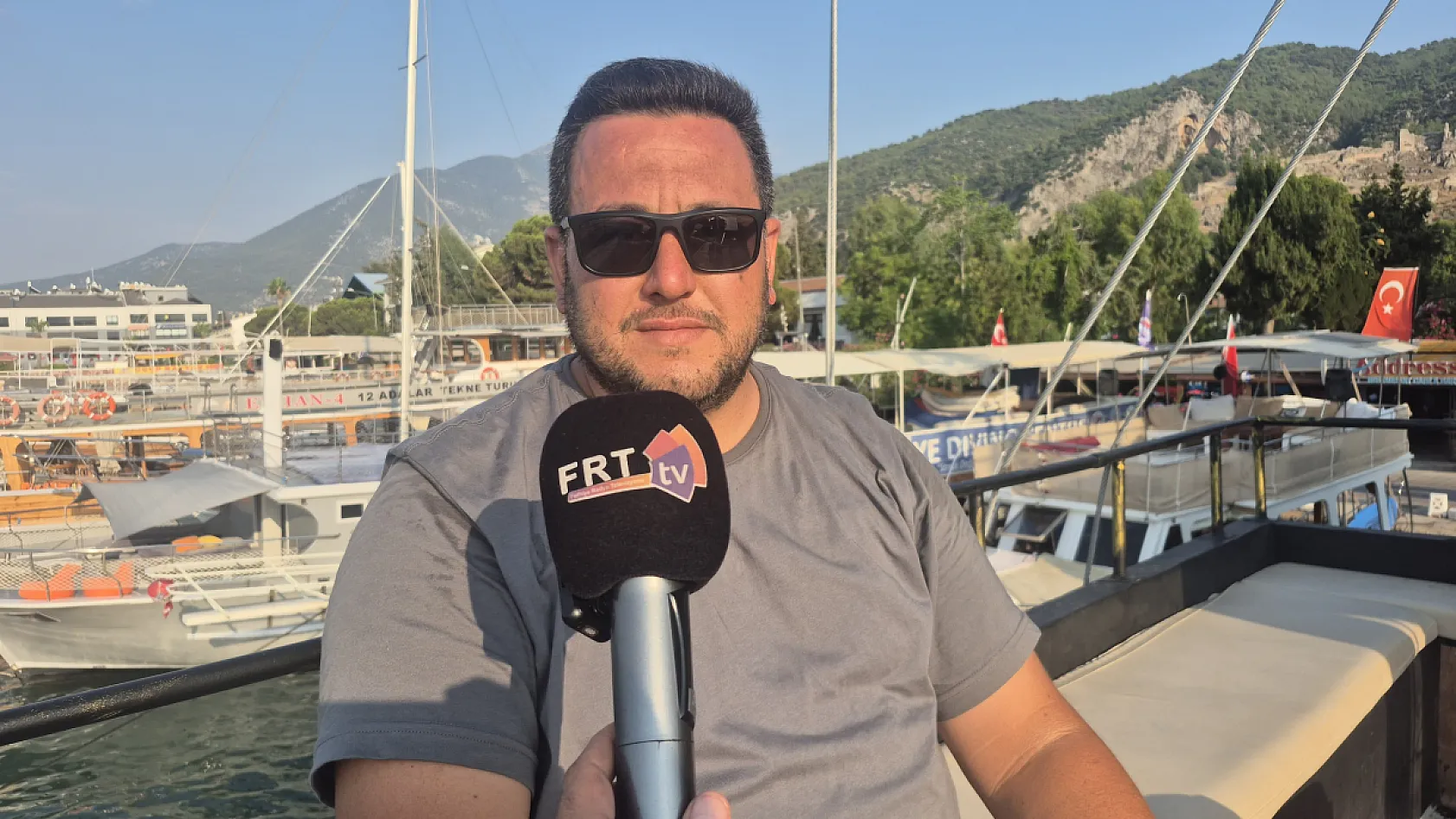 Fethiye'de Tekne Turlarında Yoğunluk Oluştu