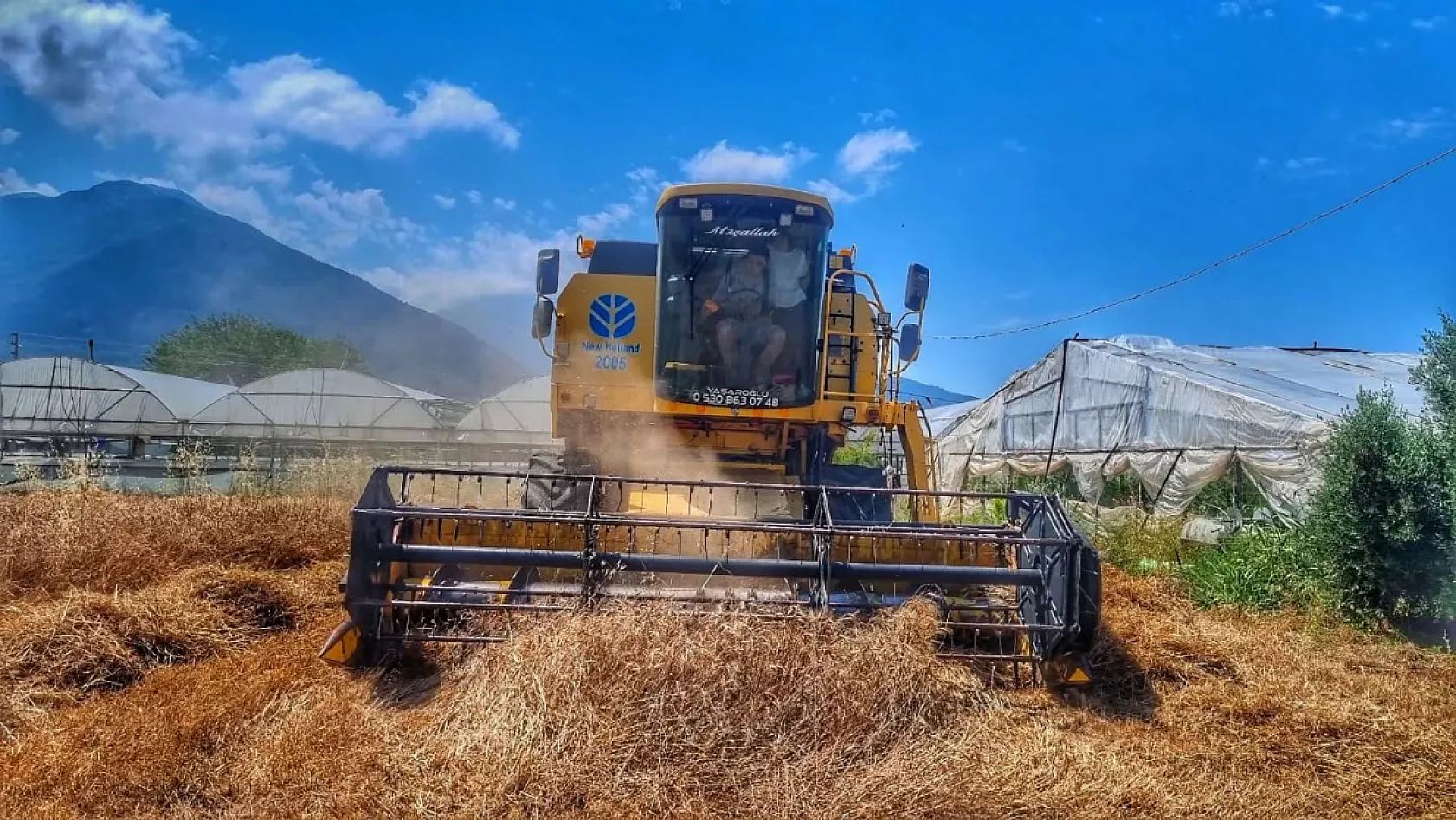 Fethiye'de Biçerdöver Kontrolleri ve Anız Yakma Yasağı Eğitimleri Sürüyor