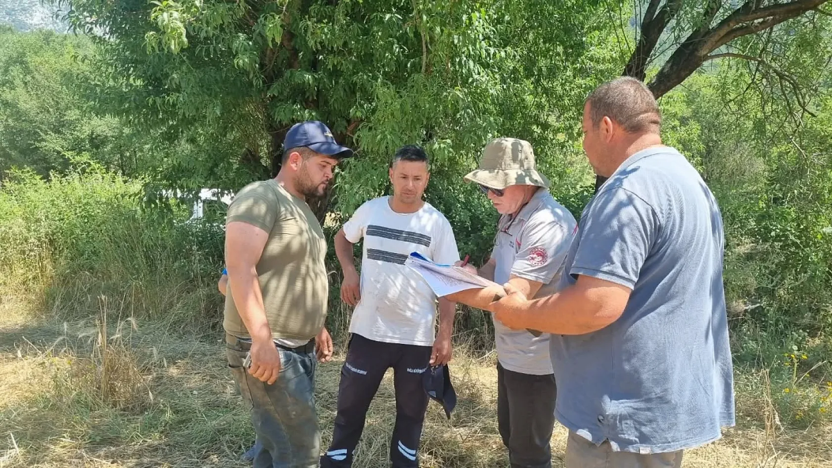 Fethiye'de Biçerdöver Kontrolleri ve Anız Yakma Yasağı Eğitimleri Sürüyor