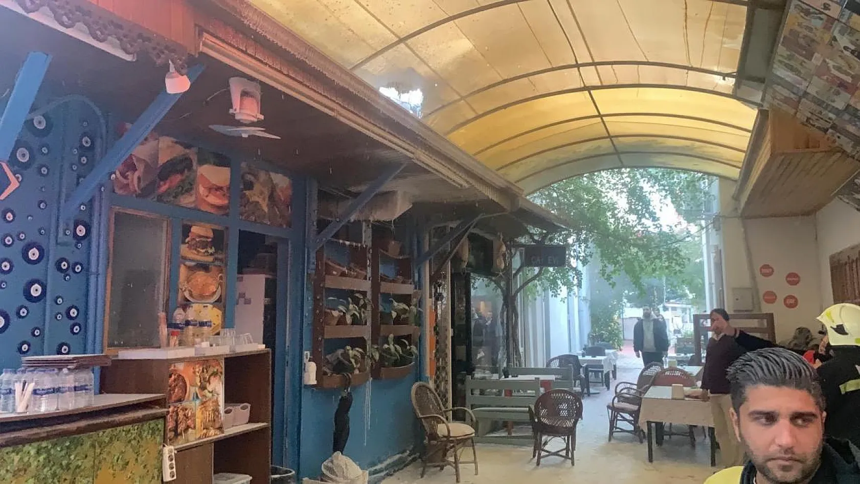 Son Dakika: Fethiye Paspatur'da korkutan yangın